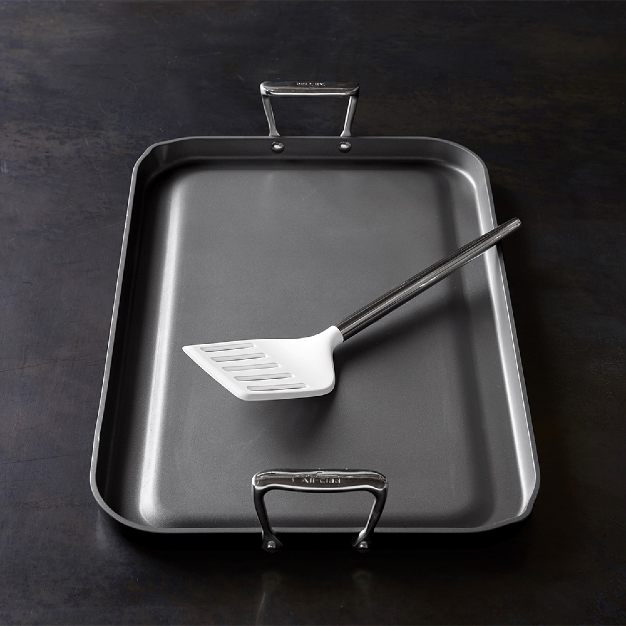 Williams Sonoma Stainless-Steel Silicone Slotted Turner