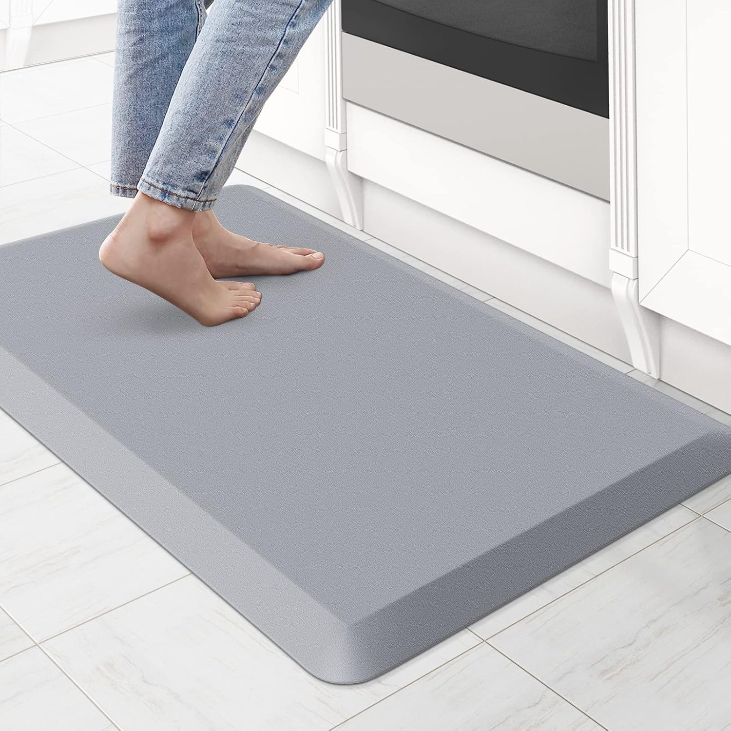 KitchenClouds Kitchen Mat Cushioned Anti Fatigue Rug 17.3