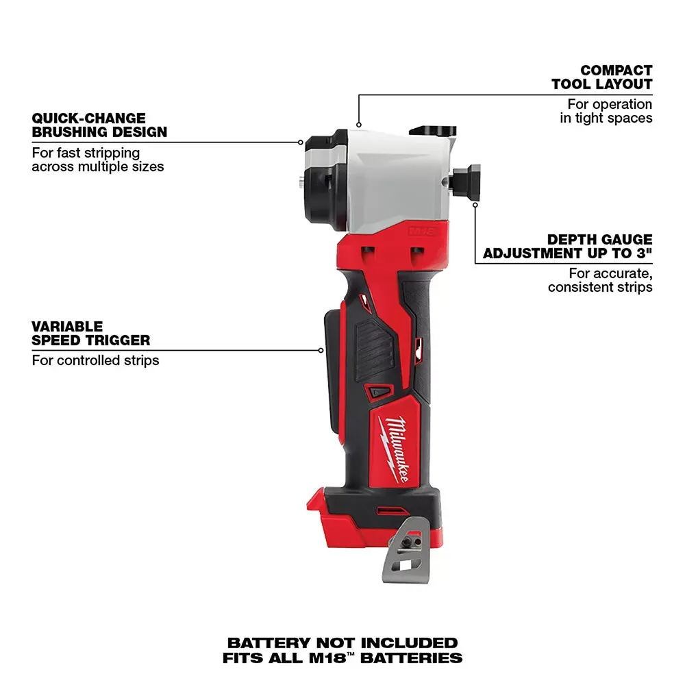 Milwaukee 2935-20 M18 18V Cable Stripper - Bare Tool