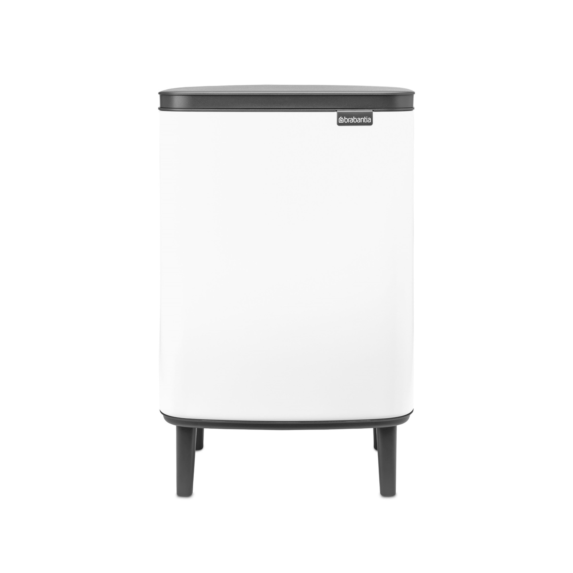 Brabantia Bo Hi Single Compartment Trash Can, 3.2-Gallon