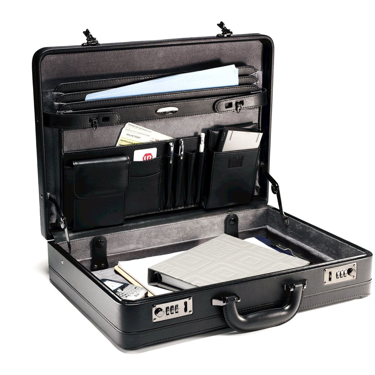 Samsonite Leather Business Cases Leather Attache