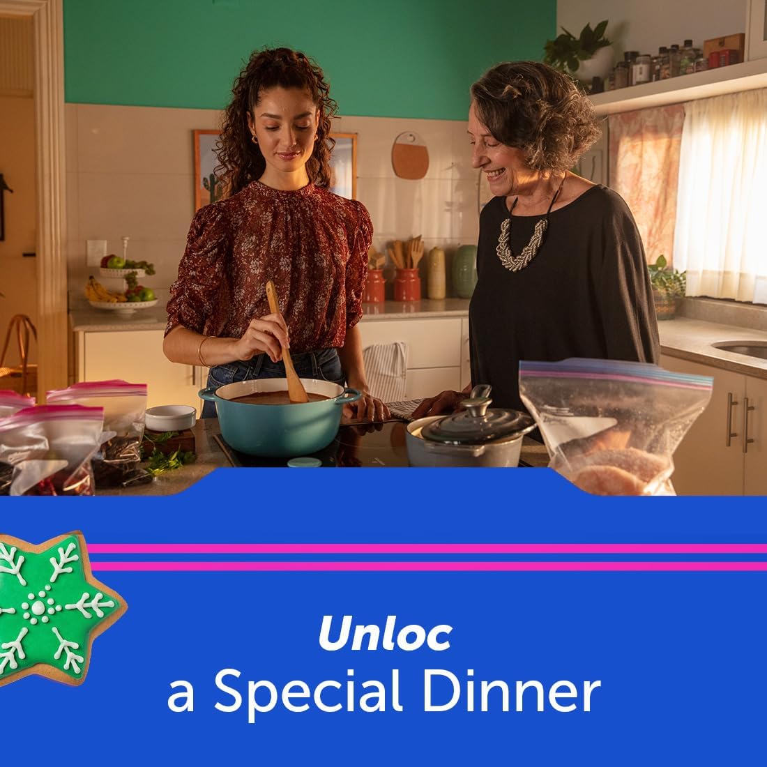 Ziploc Gallon Food Storage Freezer Bags, Stay Open Design with Stand-Up Bottom, Easy to Fill, 60 Count