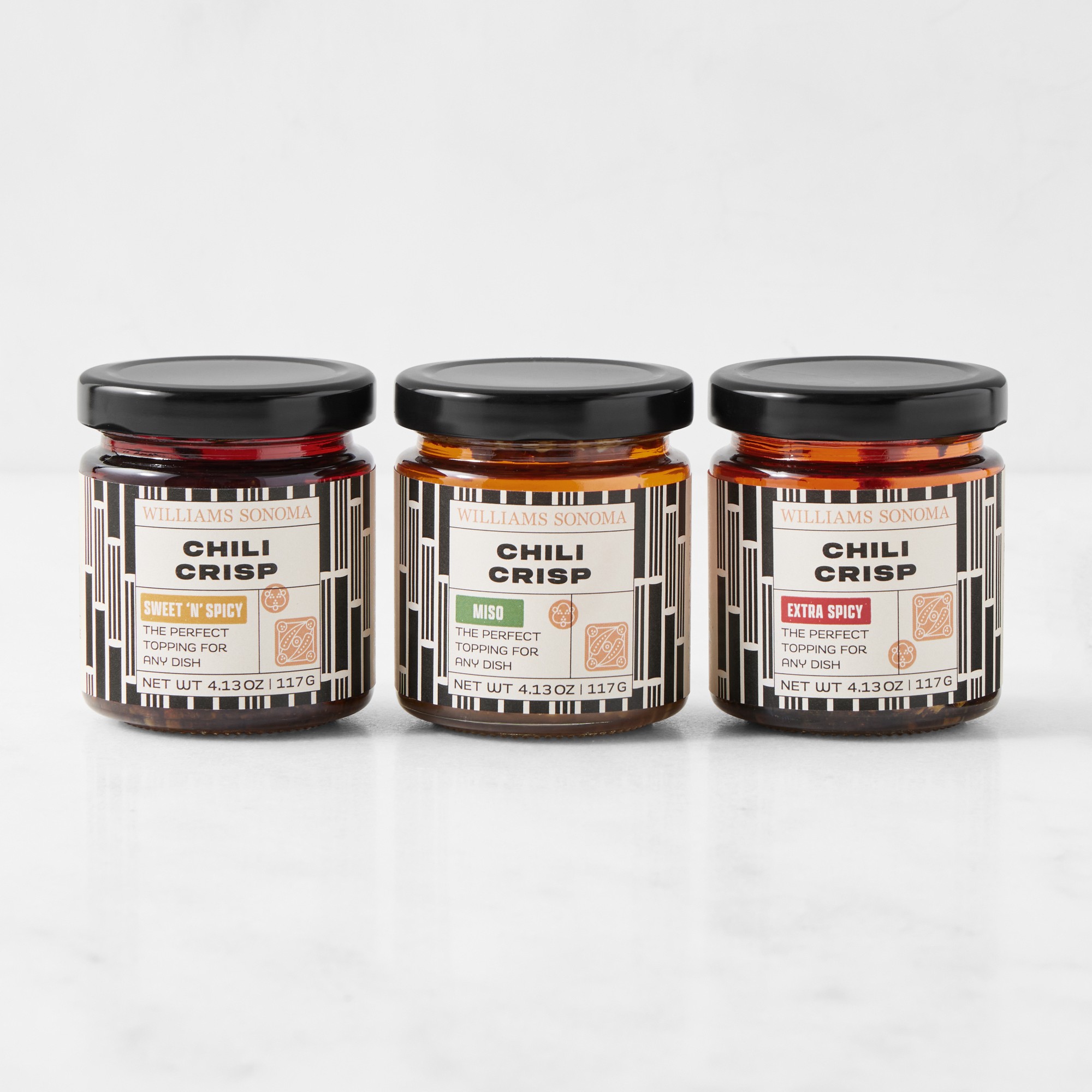Williams Sonoma Chili Crisp Trio