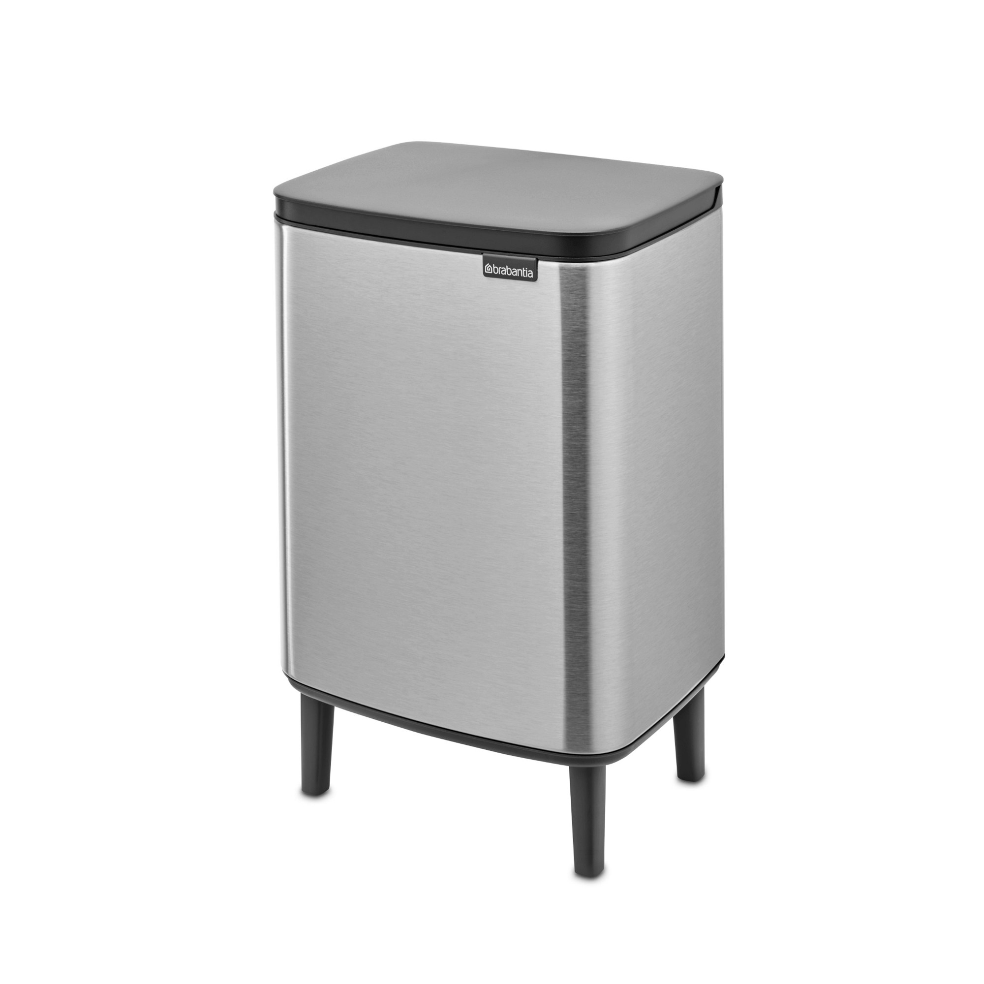 Brabantia Bo Hi Single Compartment Trash Can, 3.2-Gallon