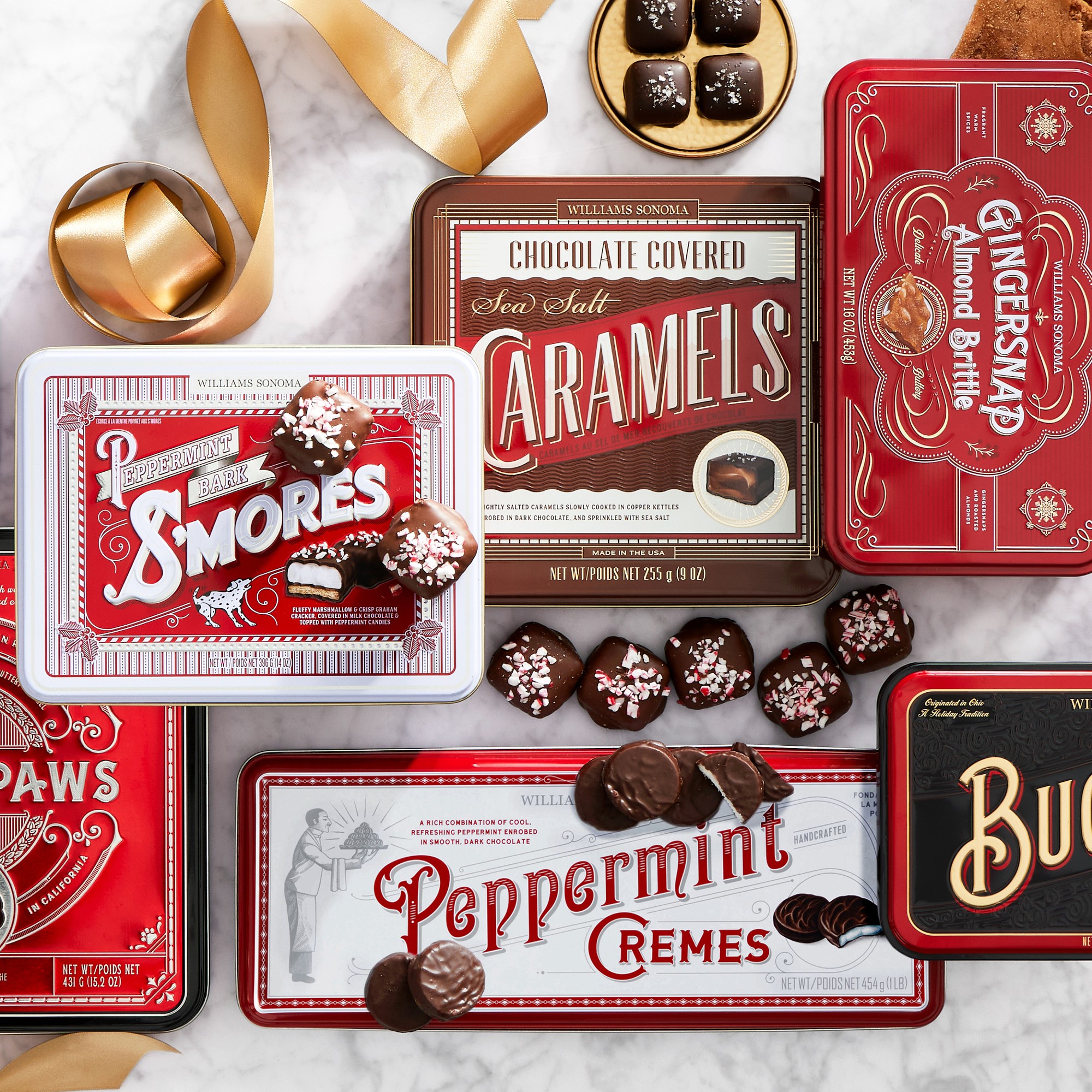 Williams Sonoma Peppermint Bark S'mores