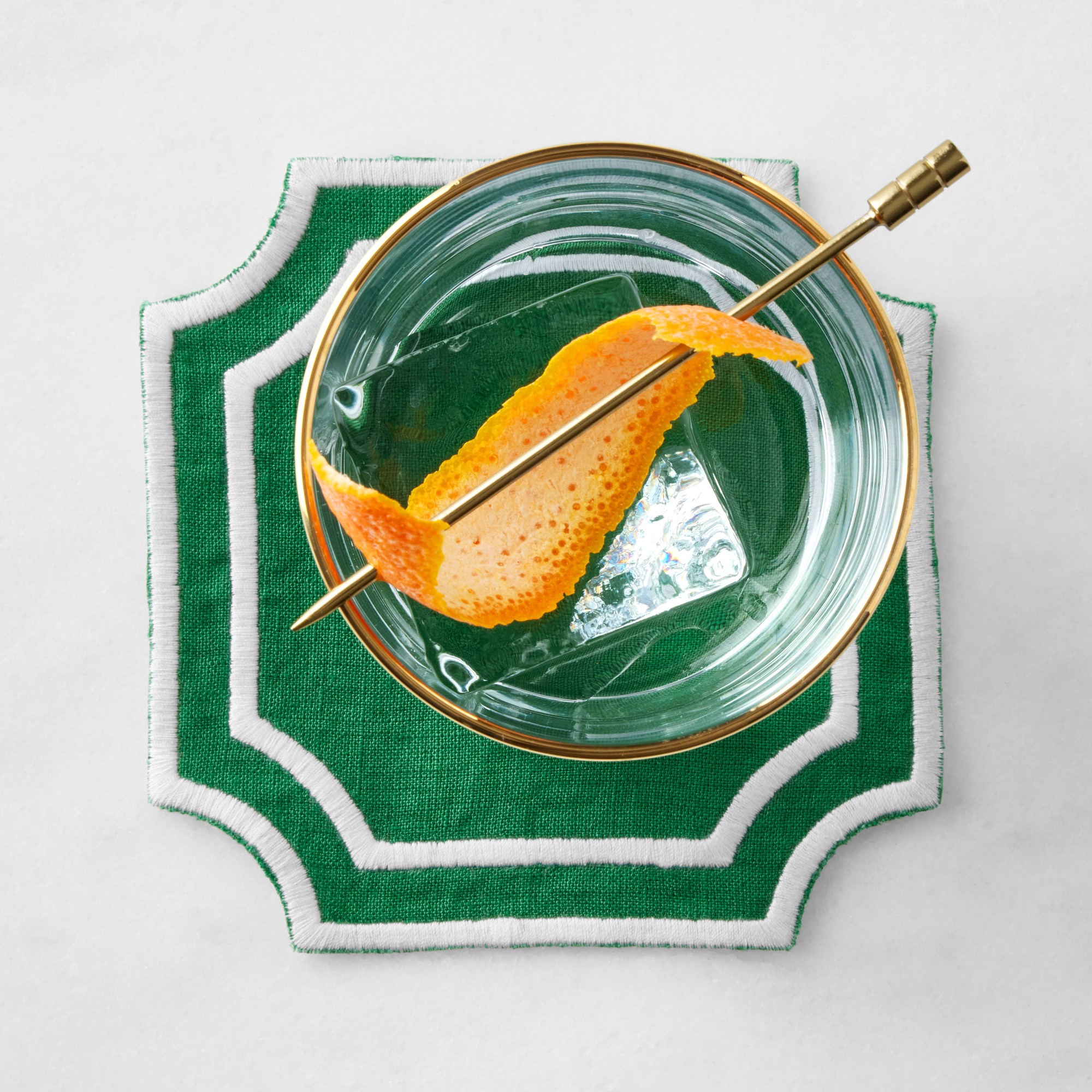 Cartouche Coasters, Set of 4