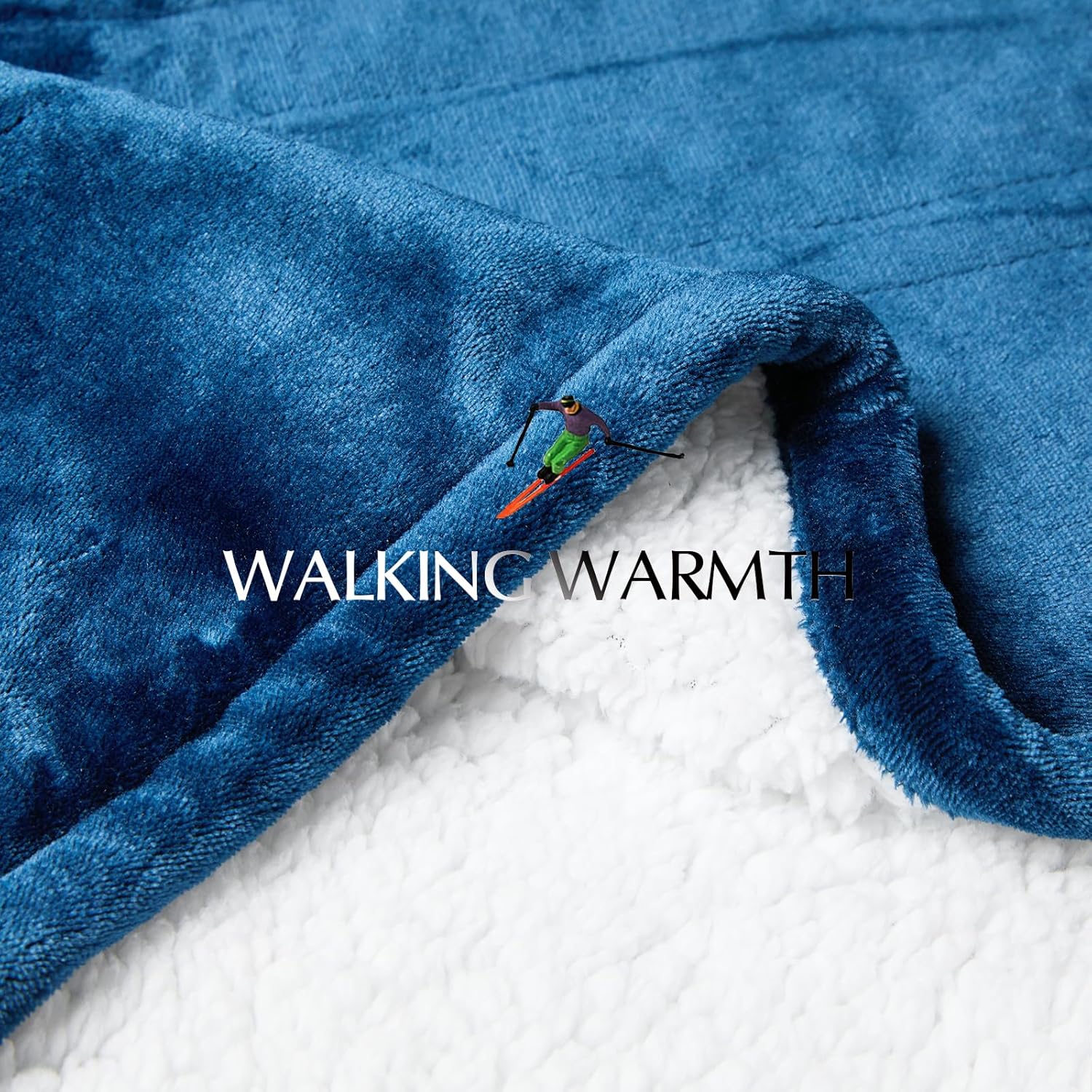 Heated Blanket Throw Size, Soft and Cozy Electric Heating Blanket for Bed, Automatic Safety System 6 Heating Levels & 4 Hours Auto-Off, 50