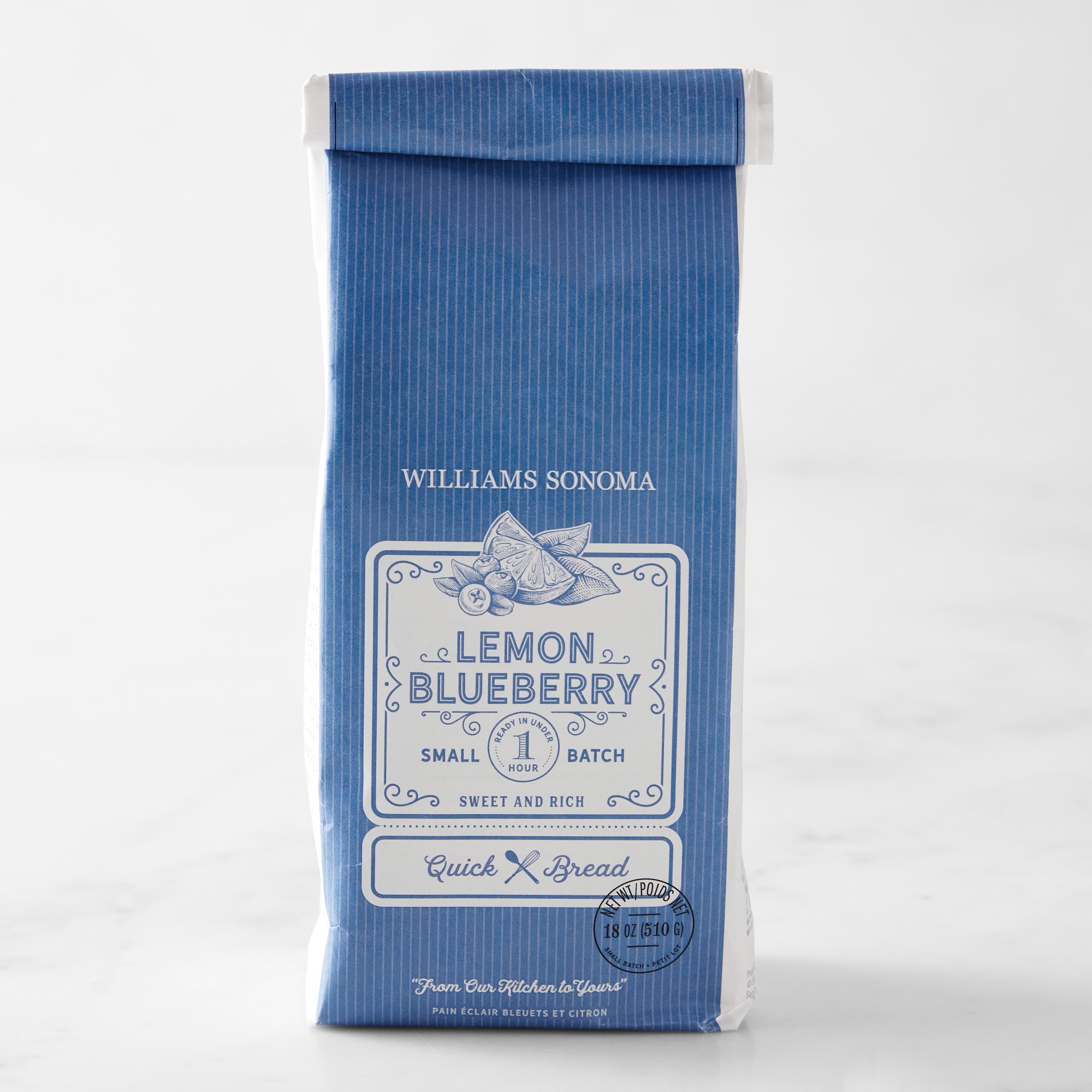 Williams Sonoma Quick Bread Mix, Lemon Blueberry