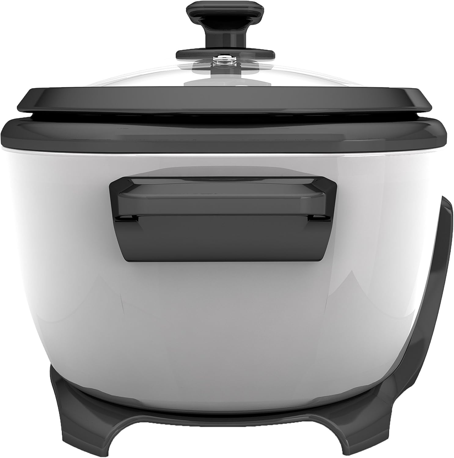 BLACK+DECKER 6-Cup Rice Cooker, RC506, 3-cup Uncooked Rice, Steaming Basket, Removable Non-Stick Bowl, One Touch