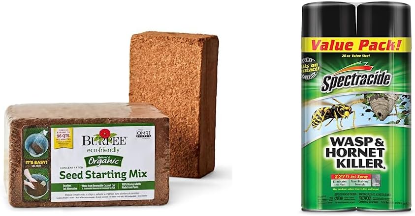 Natural & Organic Garden Coir, 8 quart, (1 Pack)