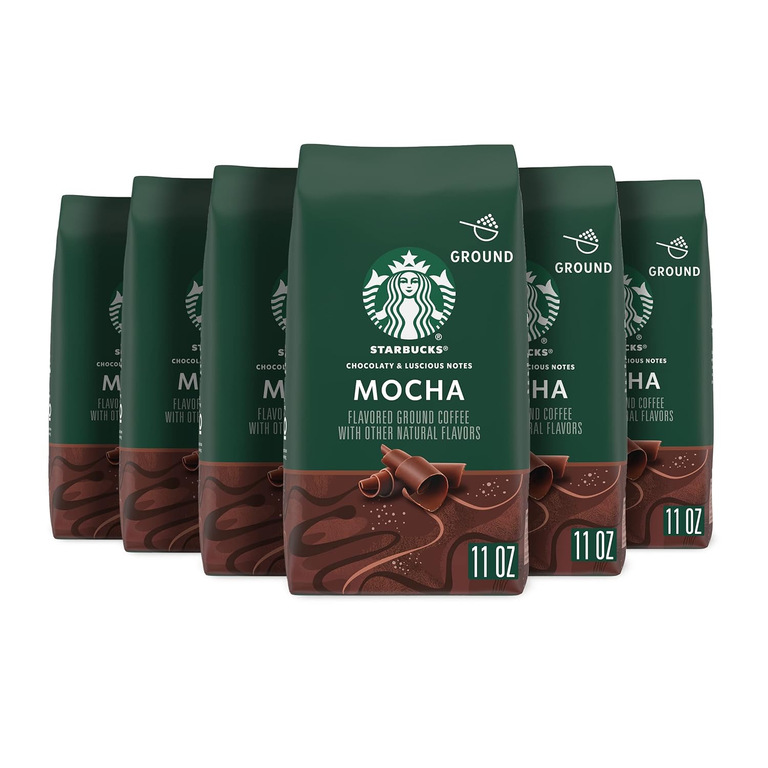 Starbucks Ground Coffee, Medium Roast Coffee, Pike Place Roast, 100% Arabica, 1 Bag (28 Oz)