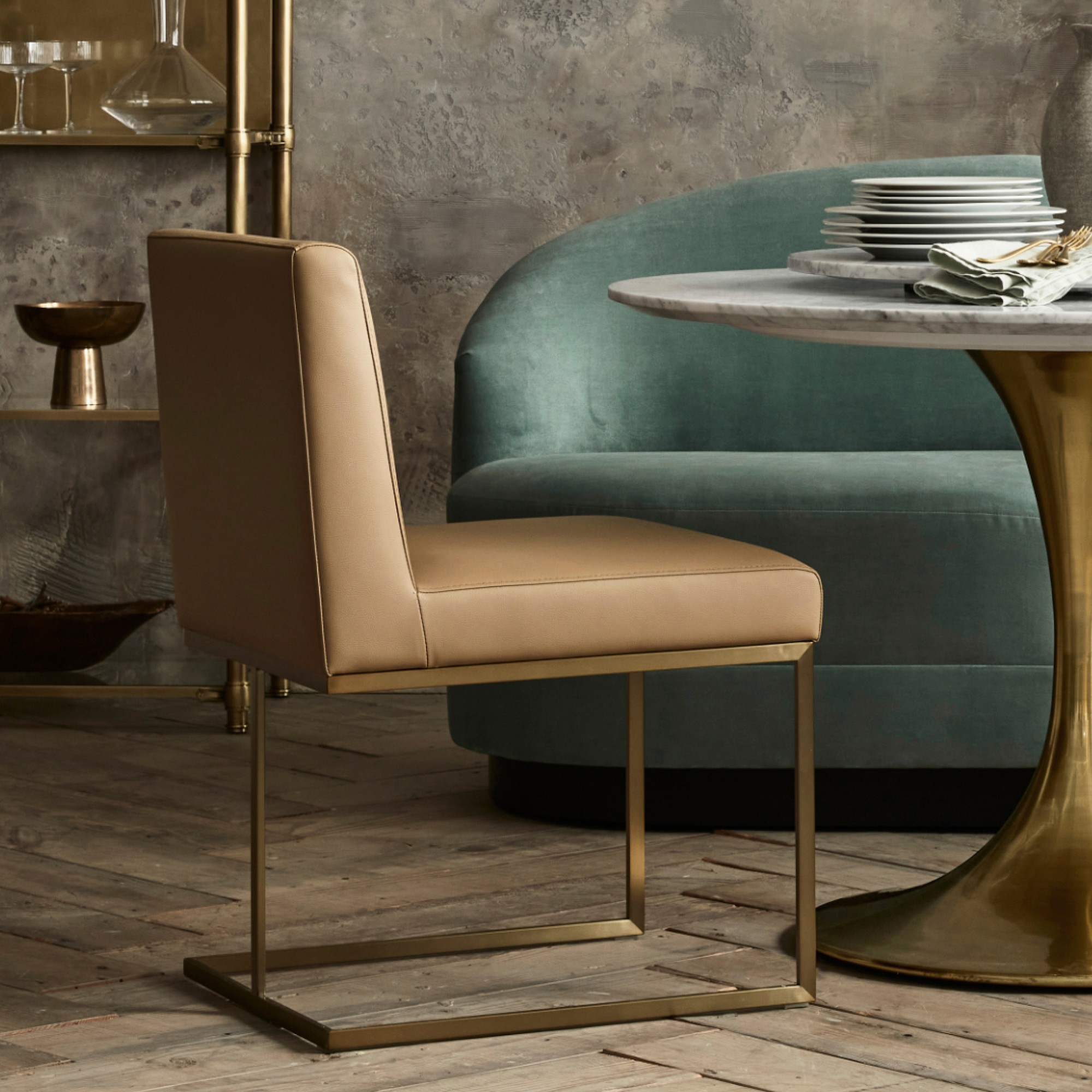 Bradley Square Back Side Chair