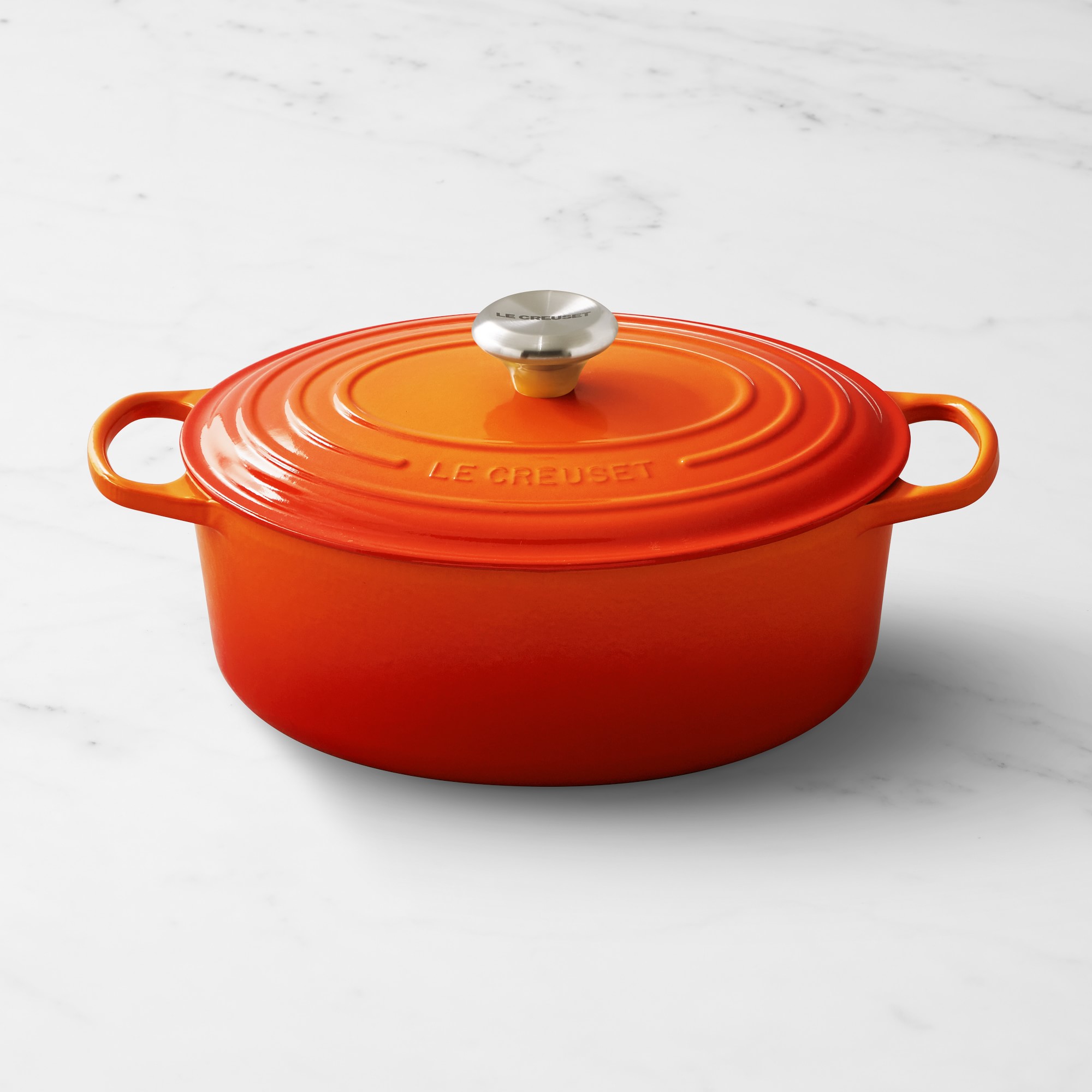 Le Creuset Signature Enameled Cast Iron Oval Dutch Oven