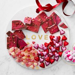 Williams Sonoma Strawberry Heart Bark