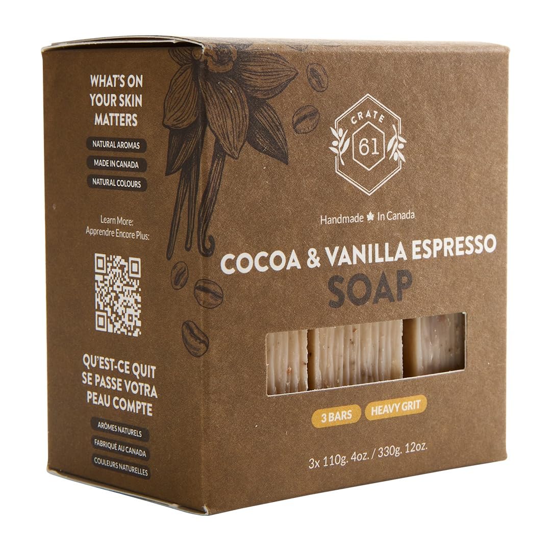 Handmade Vegan Natural Bar Soap Cold Pressed For Face And Body, With Premium Essential Oils, Eucalyptus & Peppermint For Men And Women 3 Pack (Lavender)