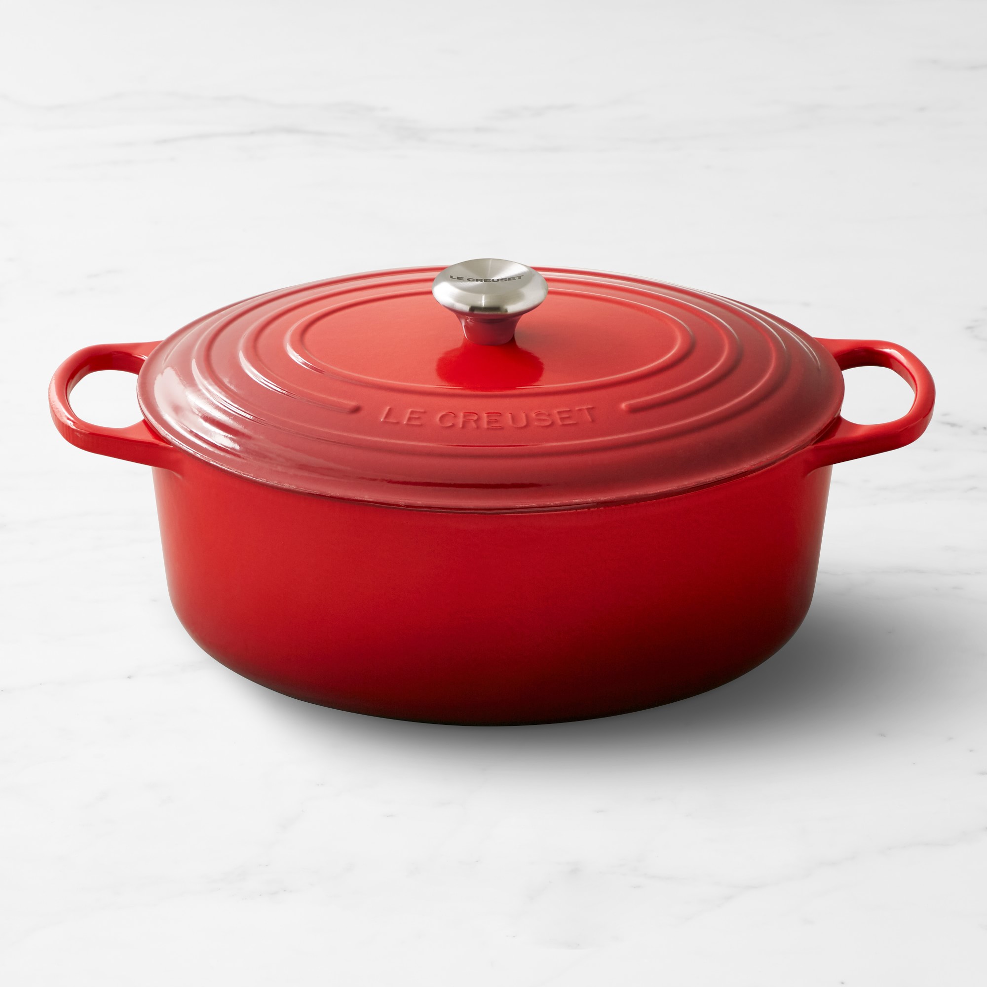 Le Creuset Signature Enameled Cast Iron Oval Dutch Oven