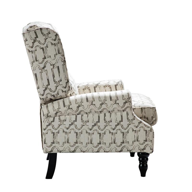 Erdeni Upholstered Manual Wingback Recliner Chair