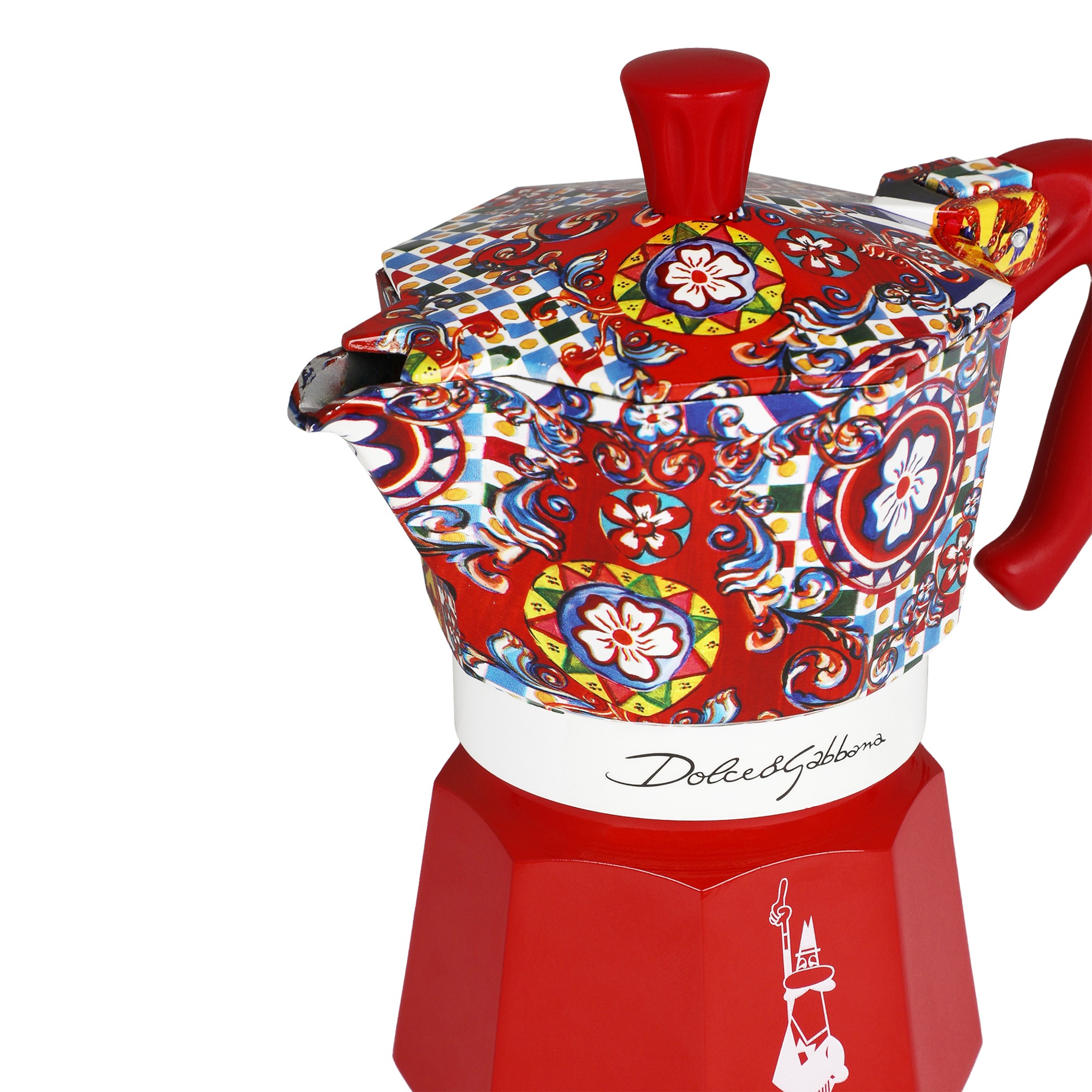 Bialetti Moka Dolce & Gabbana Stovetop Espresso Maker, Carretto