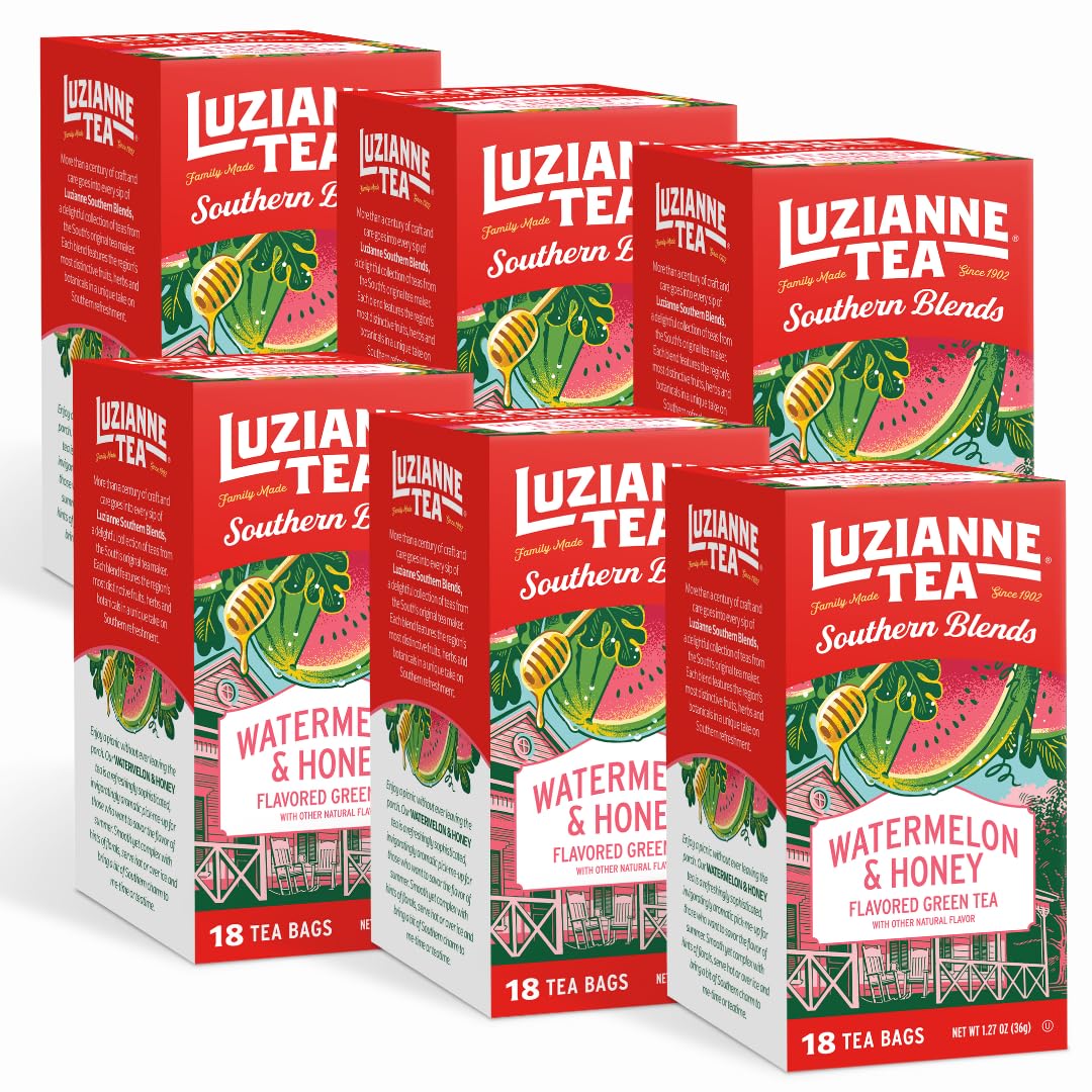 Luzianne Unsweetened Iced Tea Bags, Gallon Size, 24ct Box (Pack of 1)