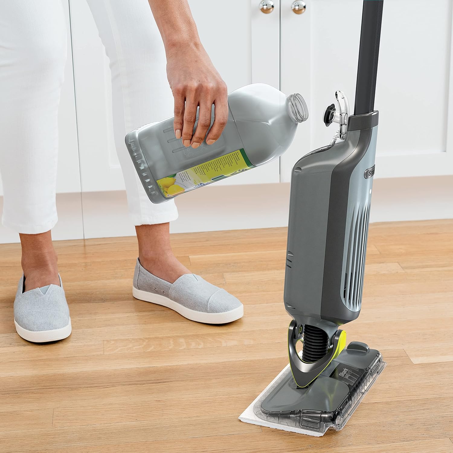 Shark Multi-Surface Cleaner 2 Liter Bottle VCM60 VACMOP Refill, Spring Clean Scent, 67 Fl Oz (Packaging may vary)