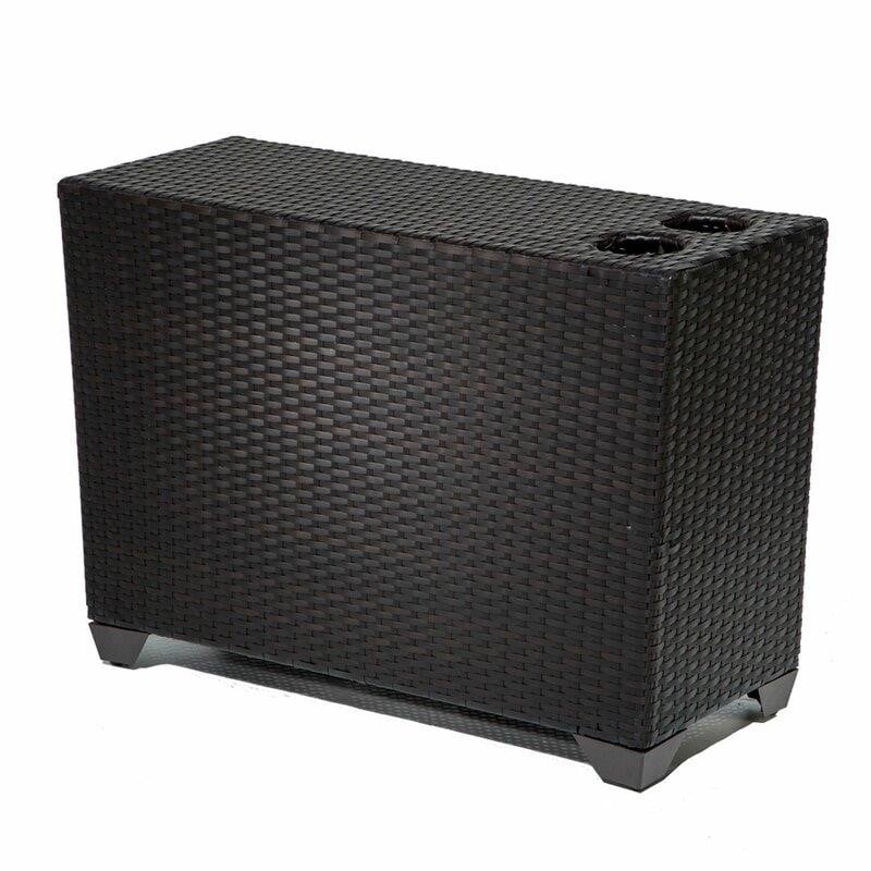 Tegan Wicker/Rattan 4 - Person Seating Group with Cushions