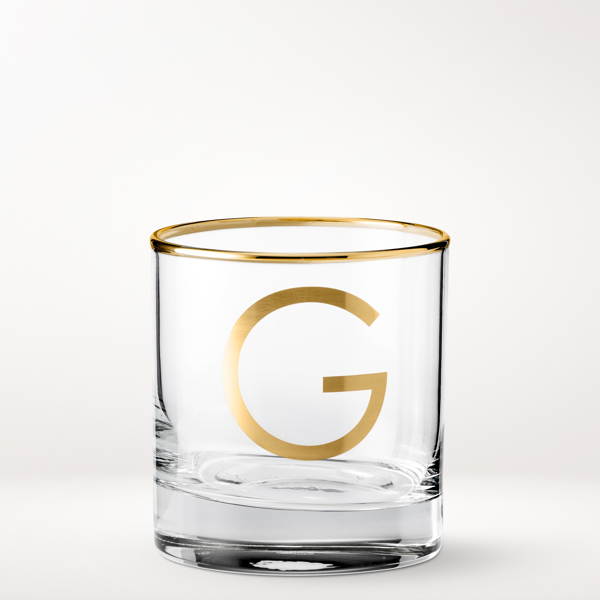 Monogram Double Old-Fashioned Glass