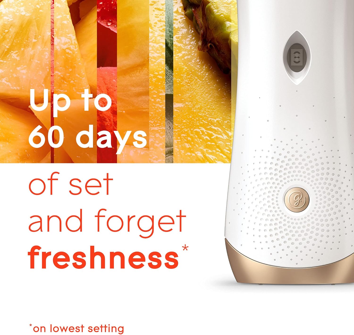 Glade Automatic Spray Refill and Holder Kit, Air Freshener for Home and Bathroom, Clean Linen, 6.2 Oz, 2 Count