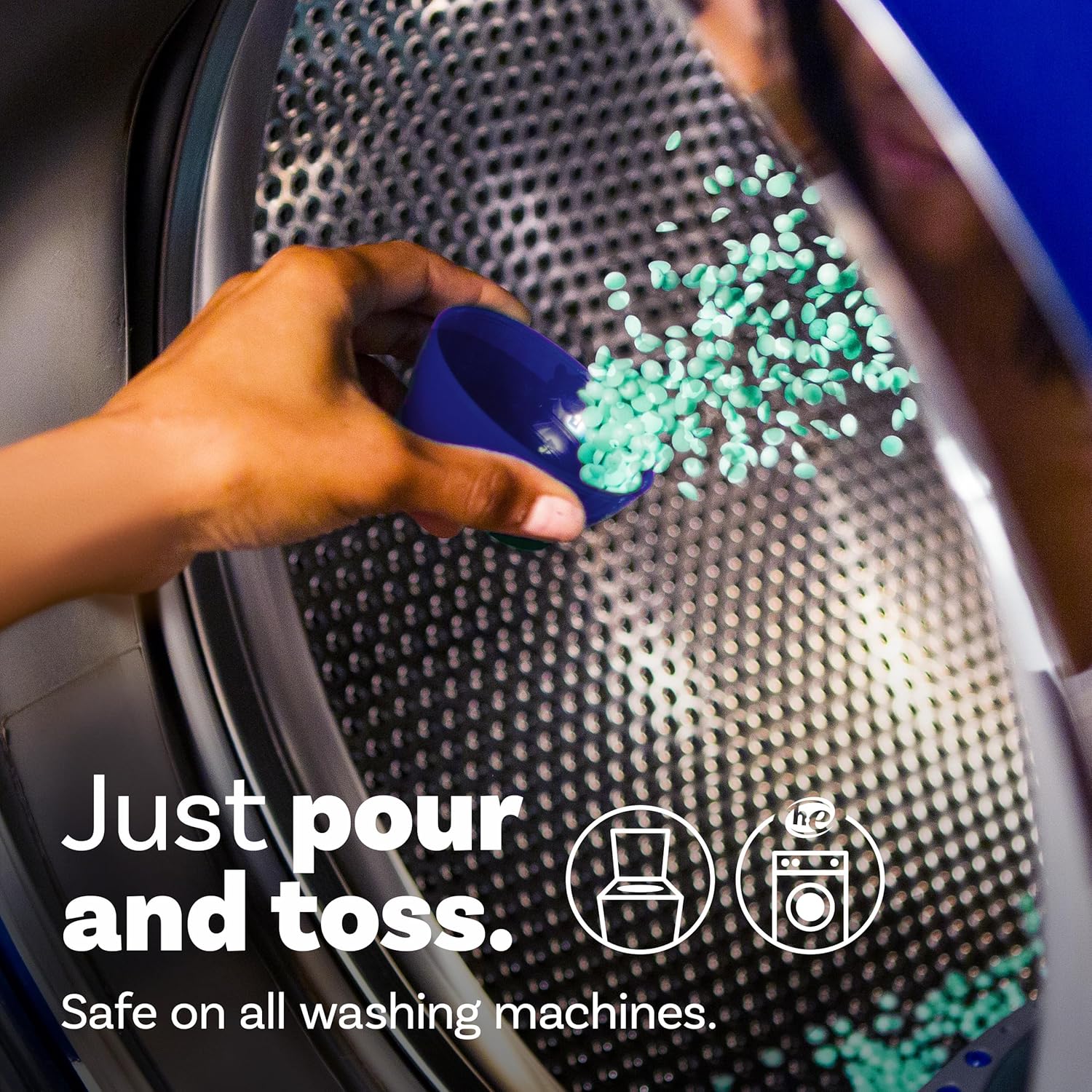 Downy Infusions In Wash Scent Booster Beads, CALM, Soothing Lavender and Vanilla Bean Scent, 24 oz Laundry Beads