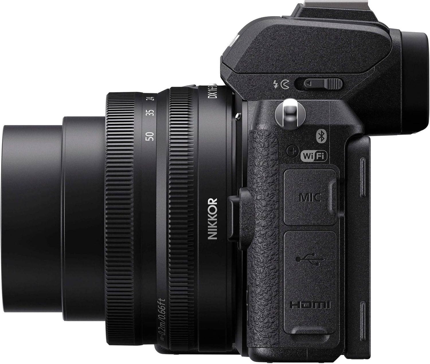 Nikon Z 50 with Wide-Angle Zoom Lens | Compact mirrorless stills/video camera with 16-50mm lens | Nikon USA Model