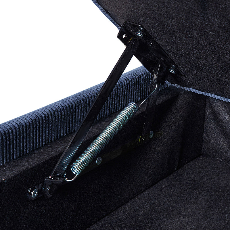 Aladino 2-Piece Upholstered Reversible Sectional Sofa with Storage