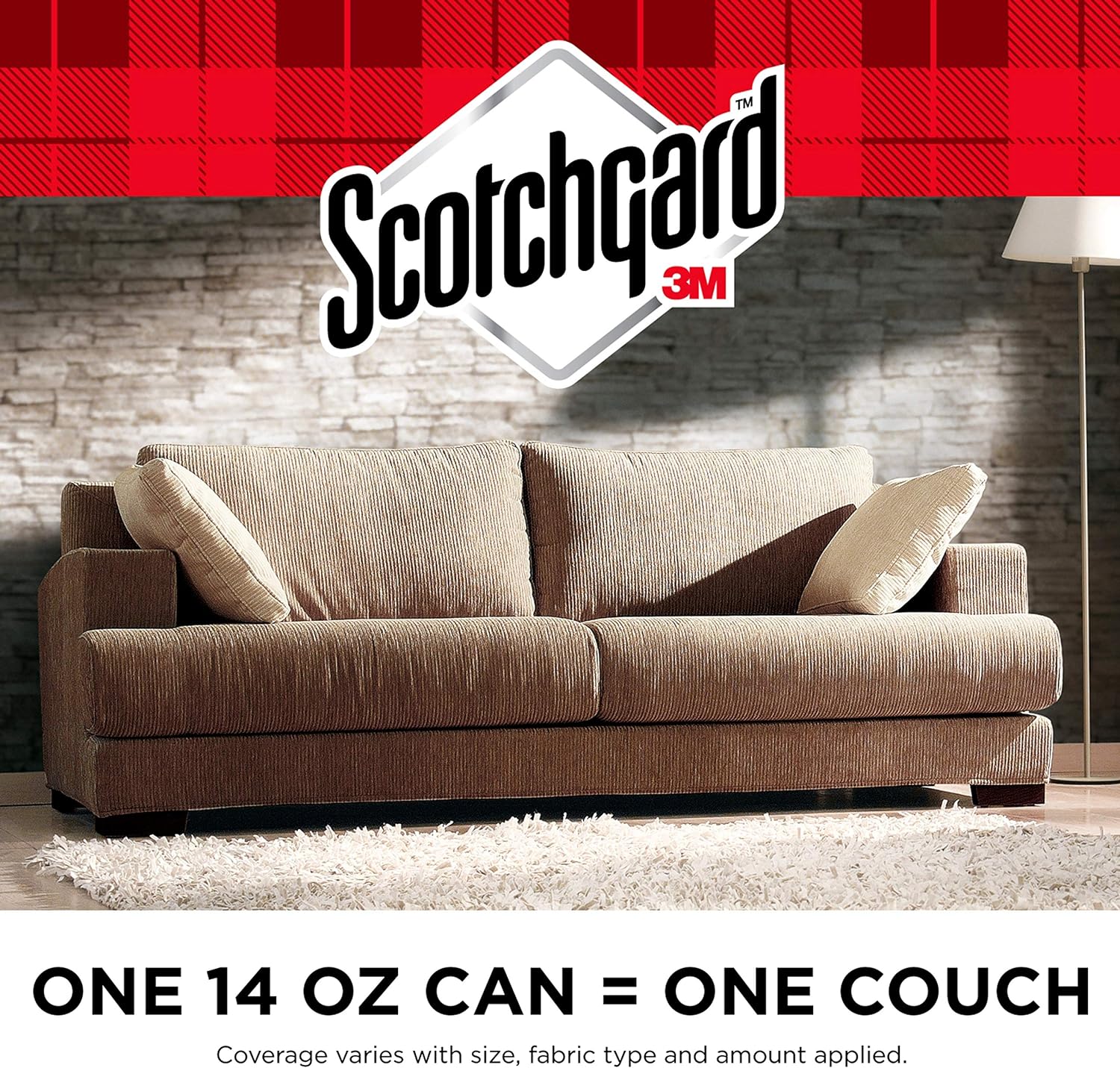 Scotchgard Fabric & Upholstery Protector, Repels Liquids, Blocks Stains, 40 Ounces