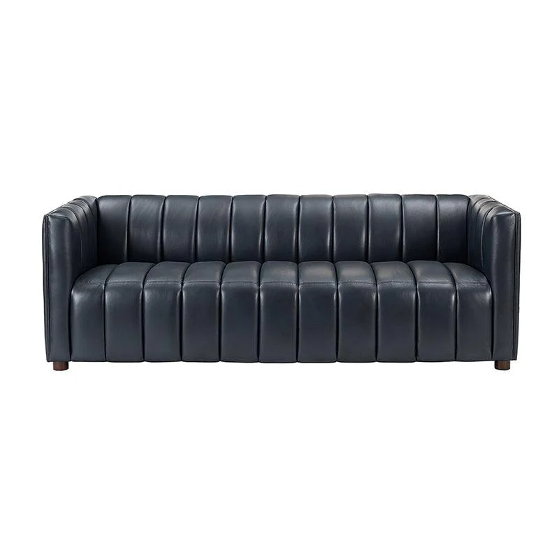 Rowan Genuine Leather Vinyl Office Sofa -83