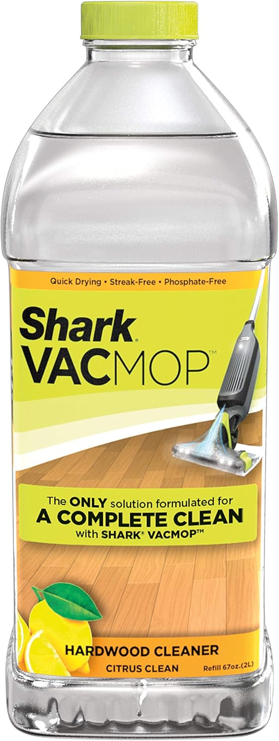Shark Multi-Surface Cleaner 2 Liter Bottle VCM60 VACMOP Refill, Spring Clean Scent, 67 Fl Oz (Packaging may vary)