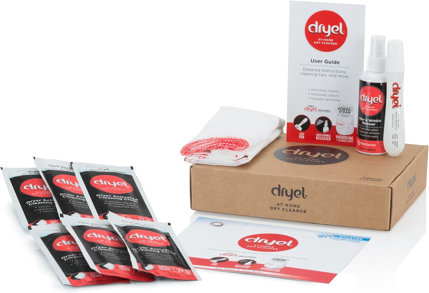 dryel at-Home Dry Cleaner Starter Kit - 4 Loads