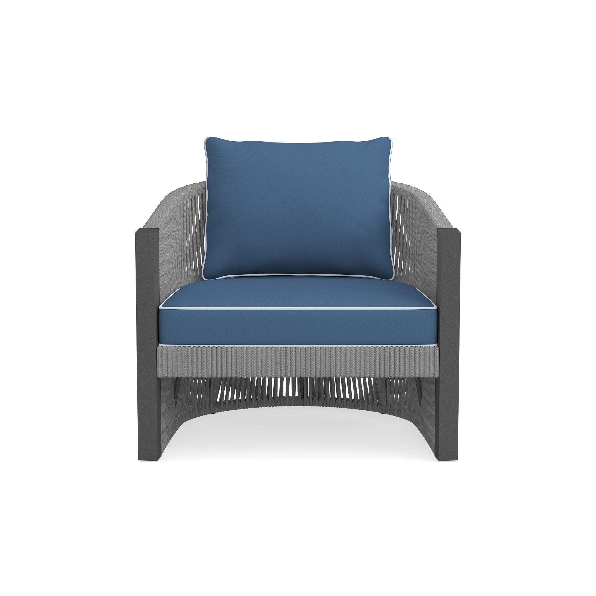 Pasadena Metal Club Chair Cushions