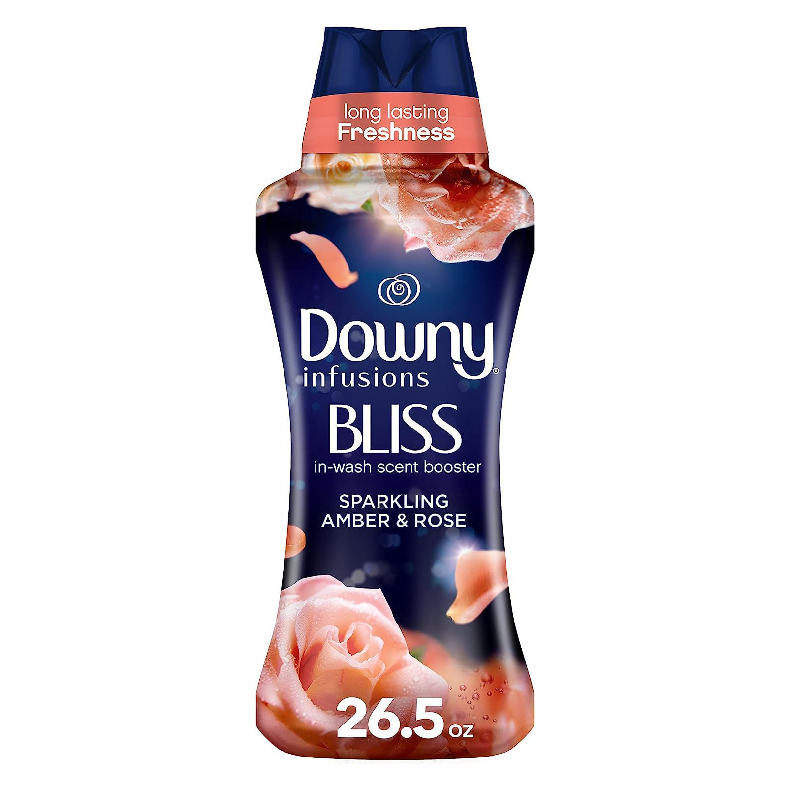 Downy Infusions In Wash Scent Booster Beads, CALM, Soothing Lavender and Vanilla Bean Scent, 24 oz Laundry Beads