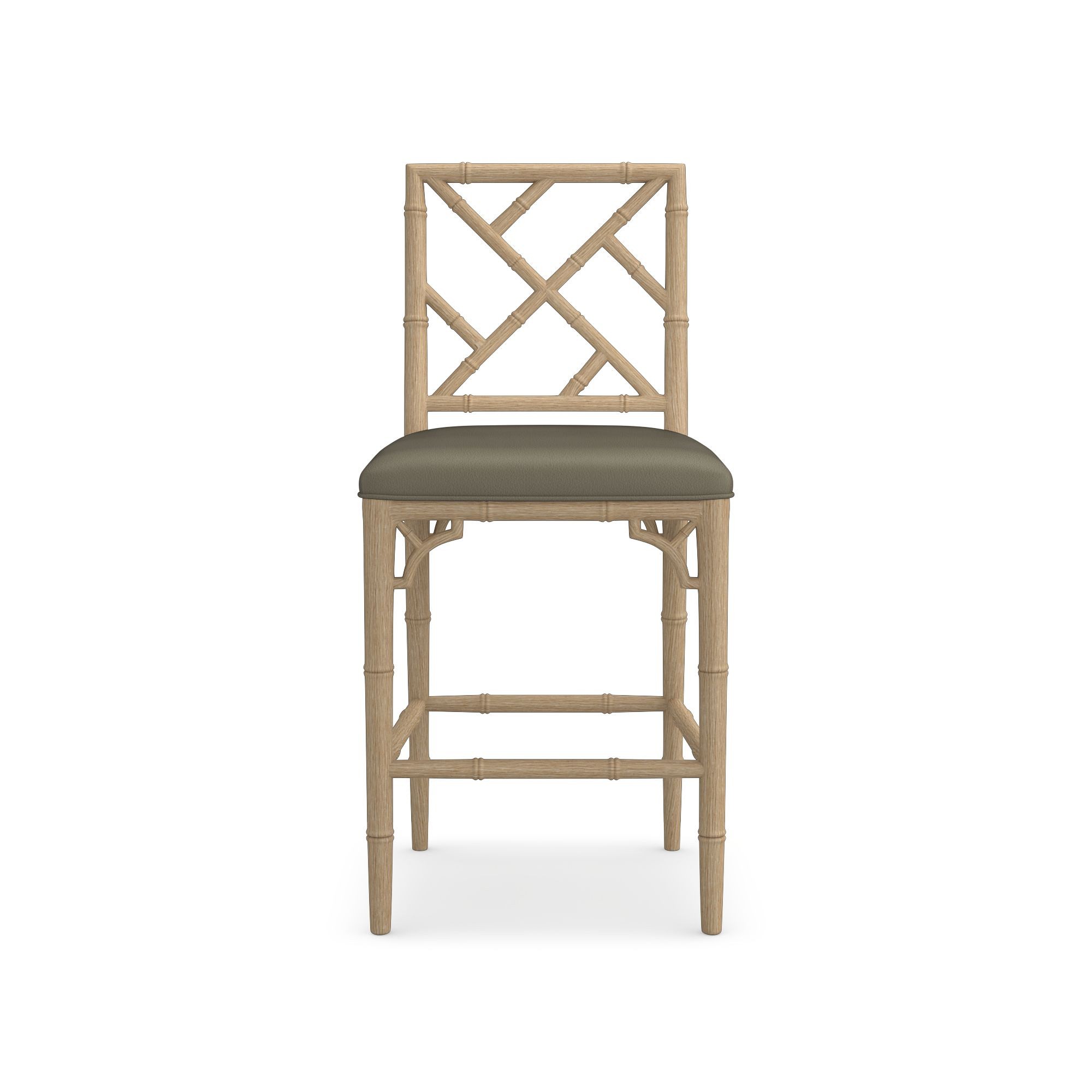 Chippendale Upholstered Bistro Counter Stool