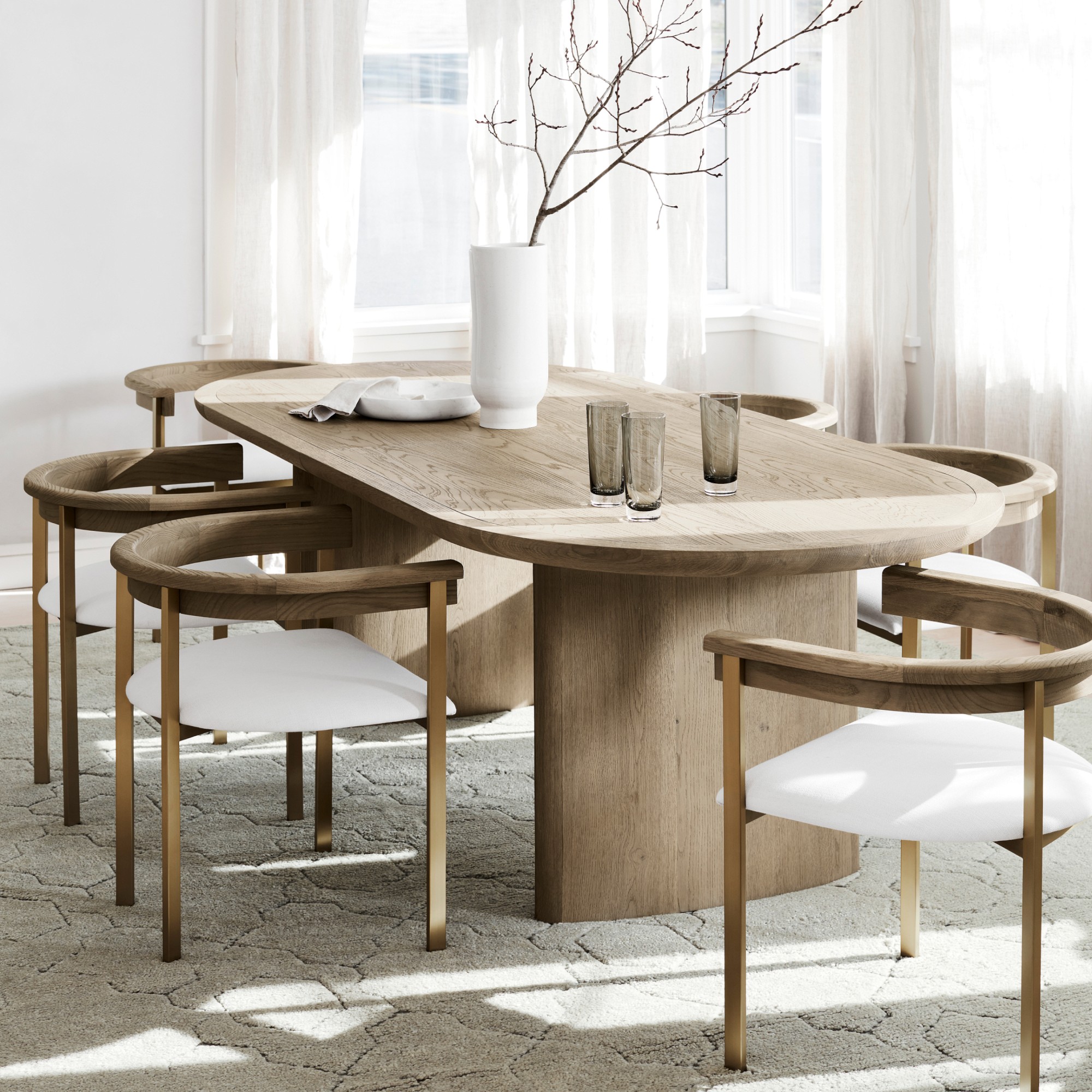 Radius Extendable Oval Dining Table (72