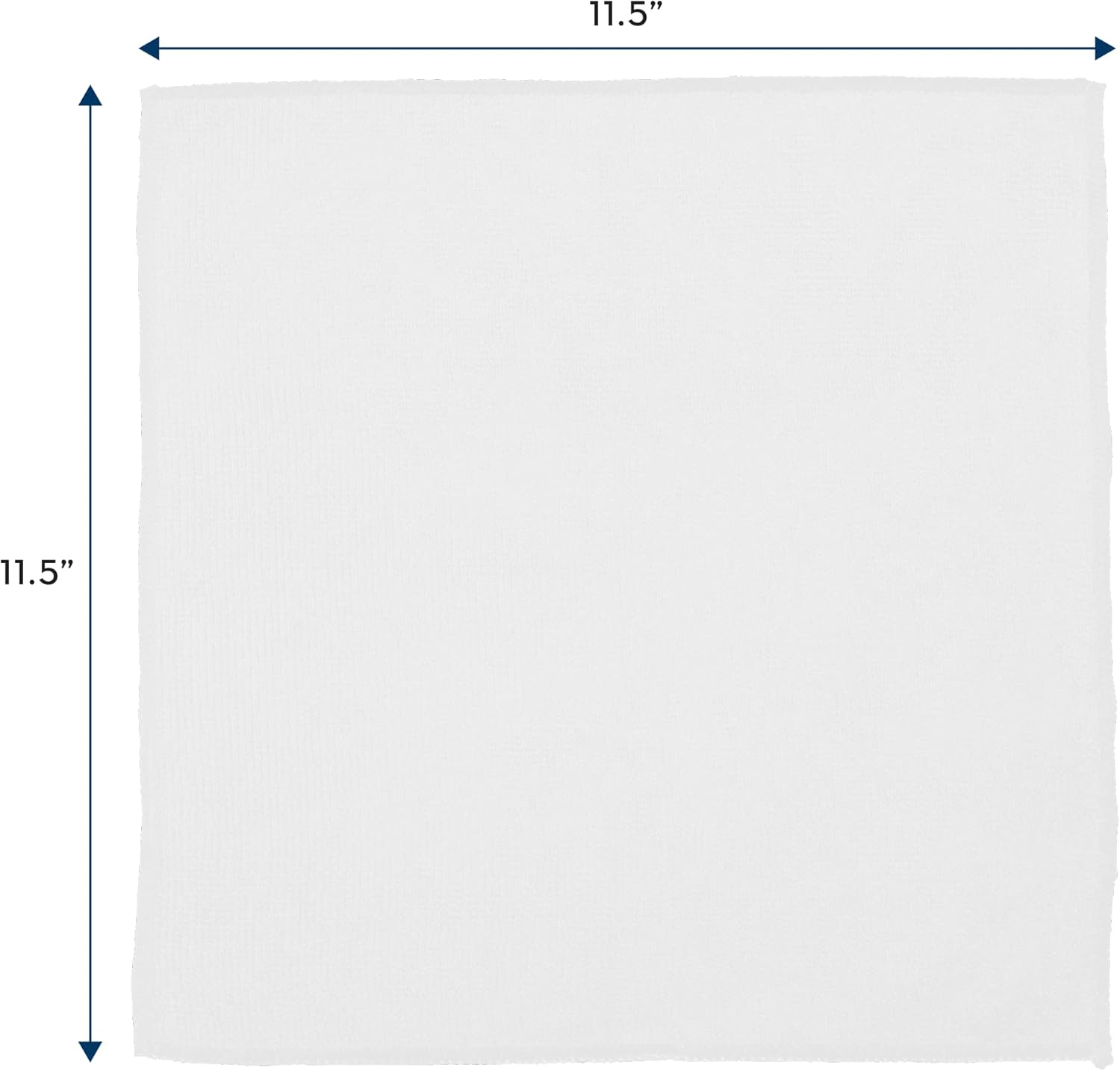 S&T INC. 150 Pack Microfiber Cleaning Cloth, Bulk Microfiber Towel for Home, Reusable Microfiber Towels for Cars, Light Blue, 11.5 in. x 11.5 in., 150 Count