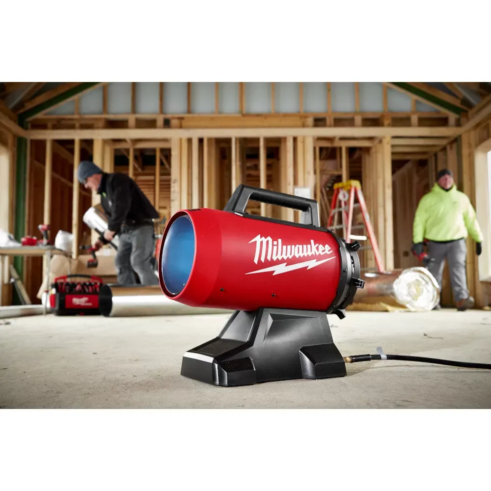 Milwaukee 0801-20 M18 18V 70,000 BTU Forced Air Propane Heater - Bare Tool