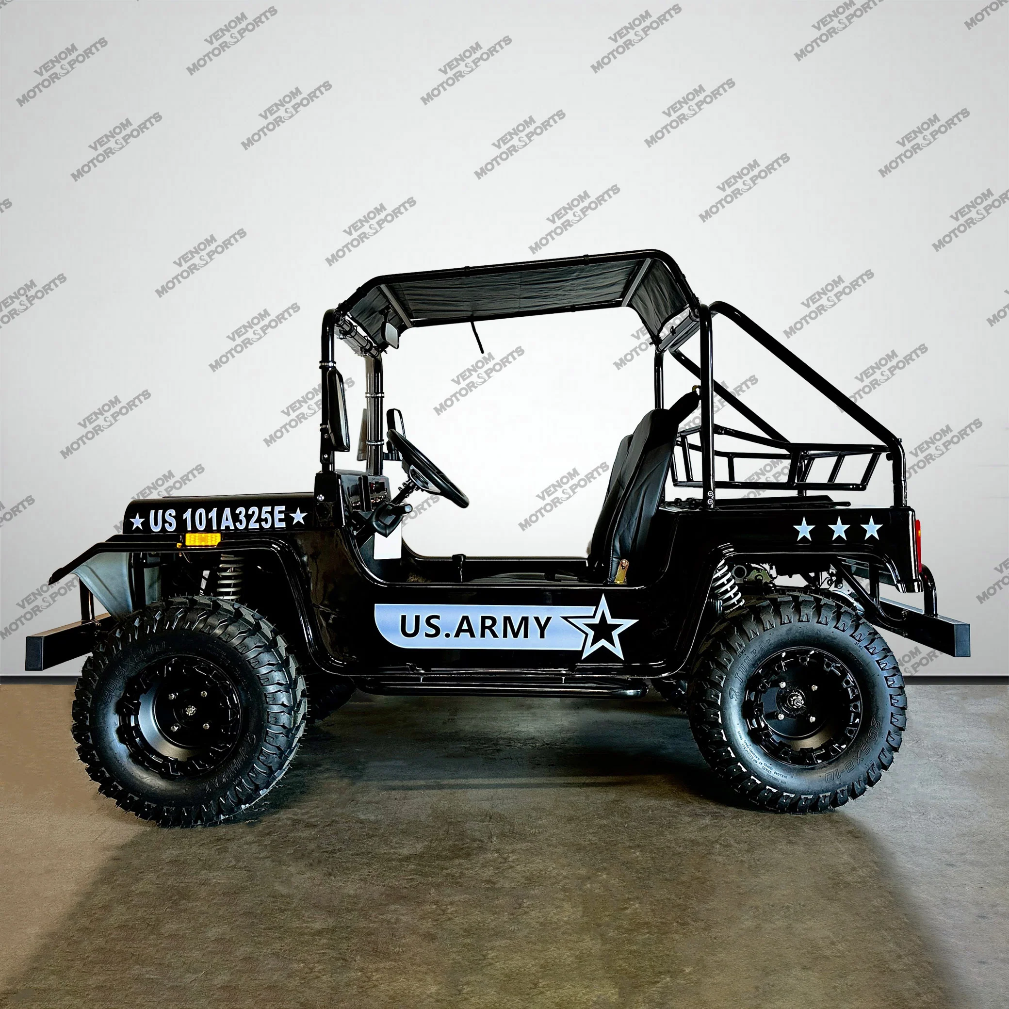 Venom 200cc Mini Jeep | Willys Edition | Full-Size | Automatic