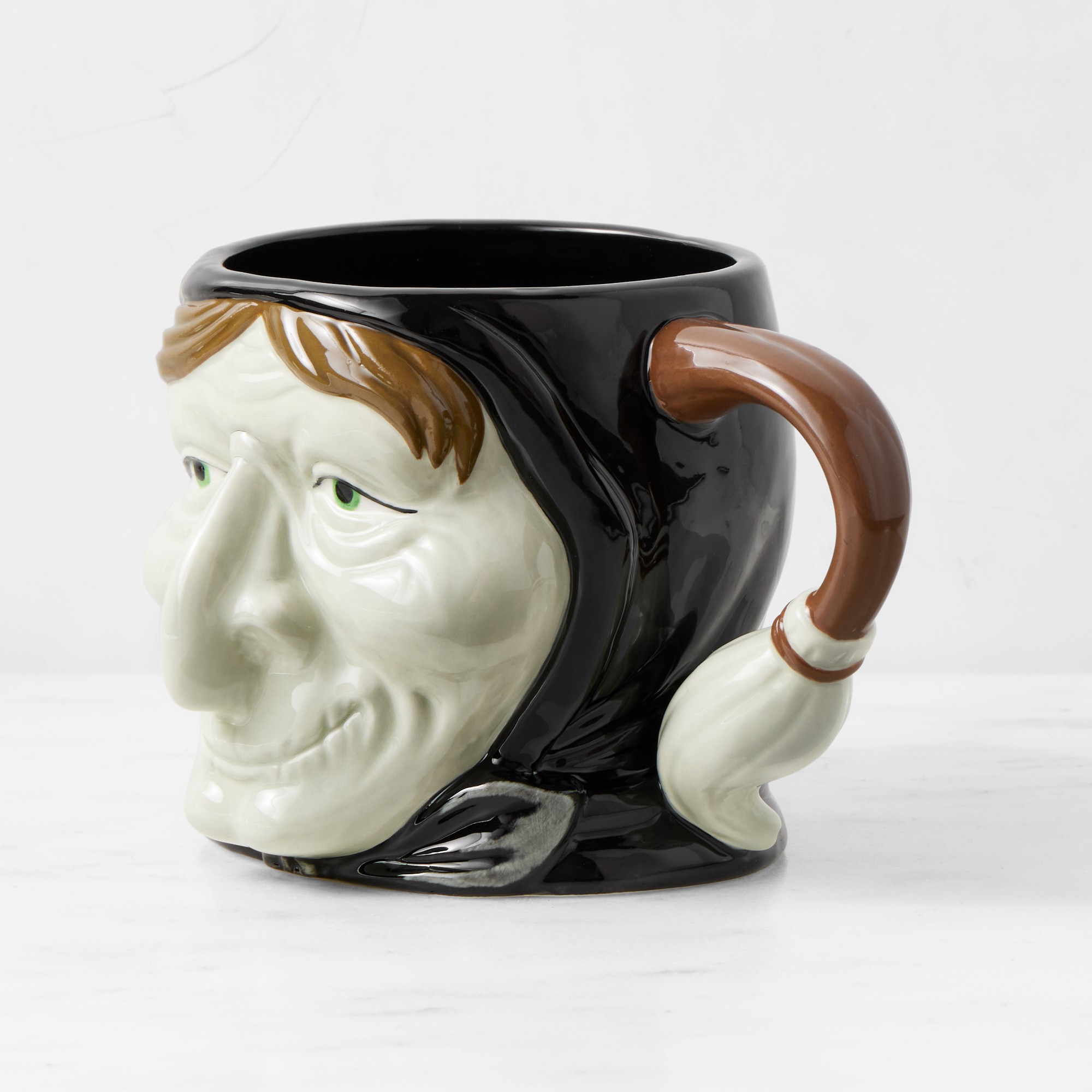 Figural Witch Mug