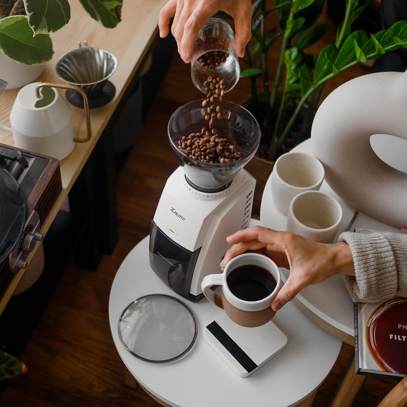 Baratza Encore Coffee Grinder ZCG485BLK, Black