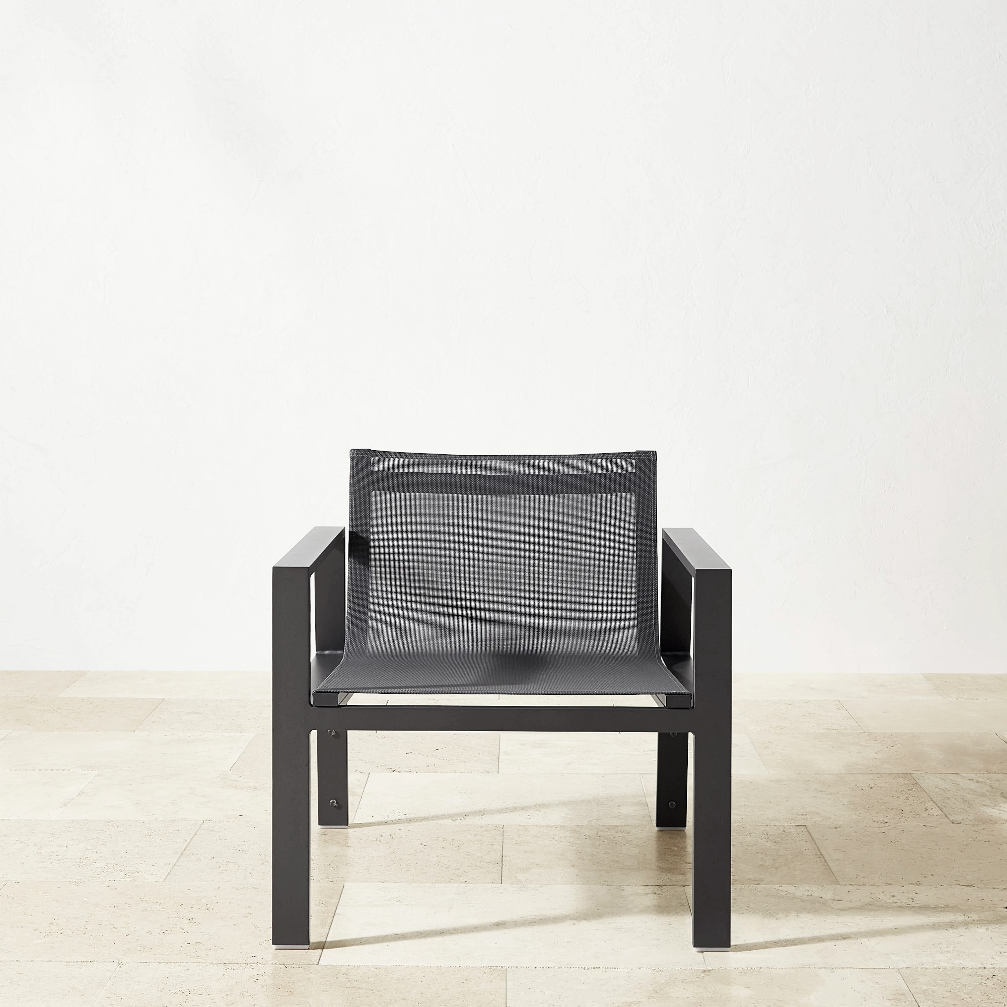 Santa Barbara Outdoor Metal Club Chair