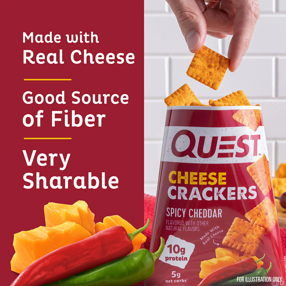Spicy Cheddar Cheese Crackers