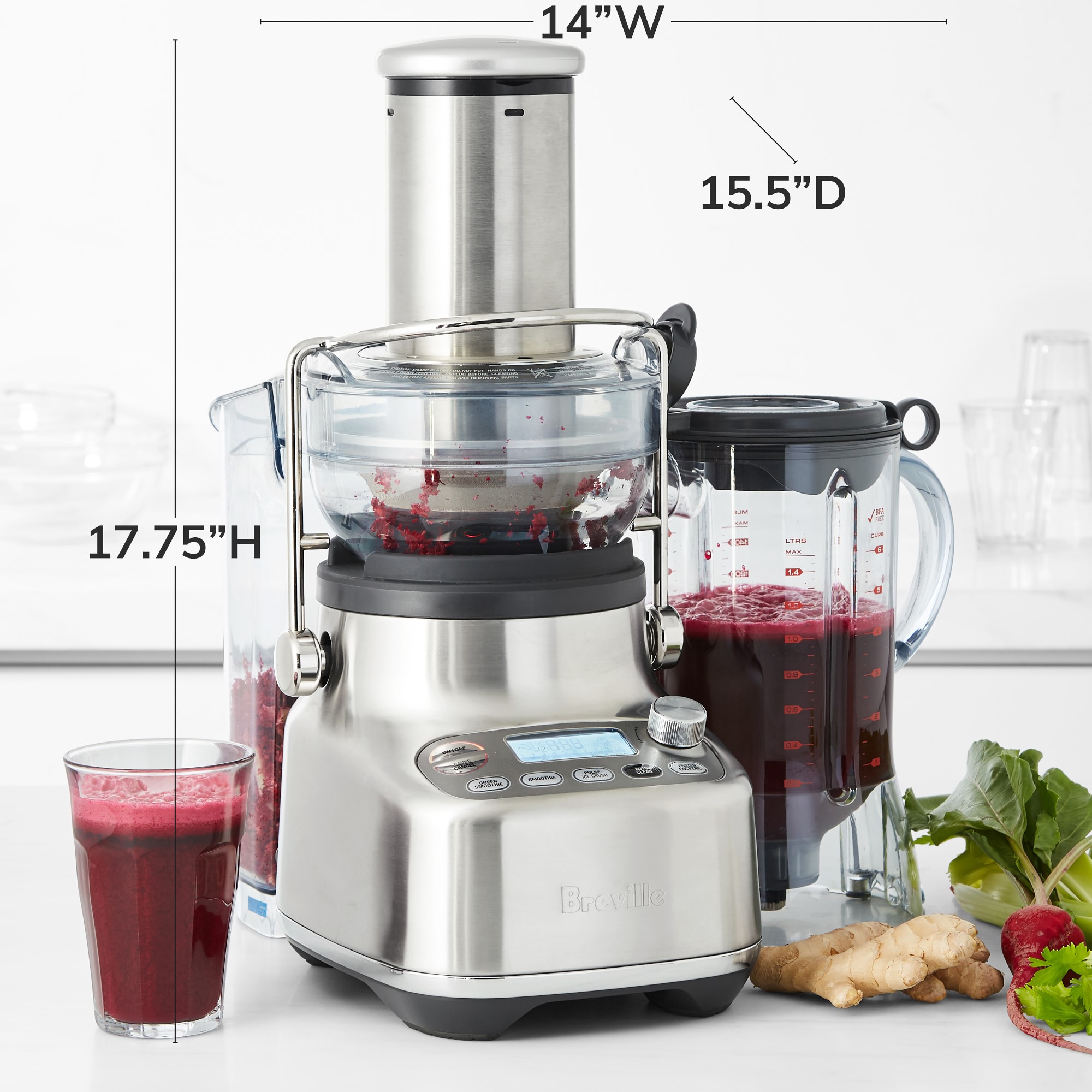 Breville 3X Bluicer® Pro Blender & Juicer