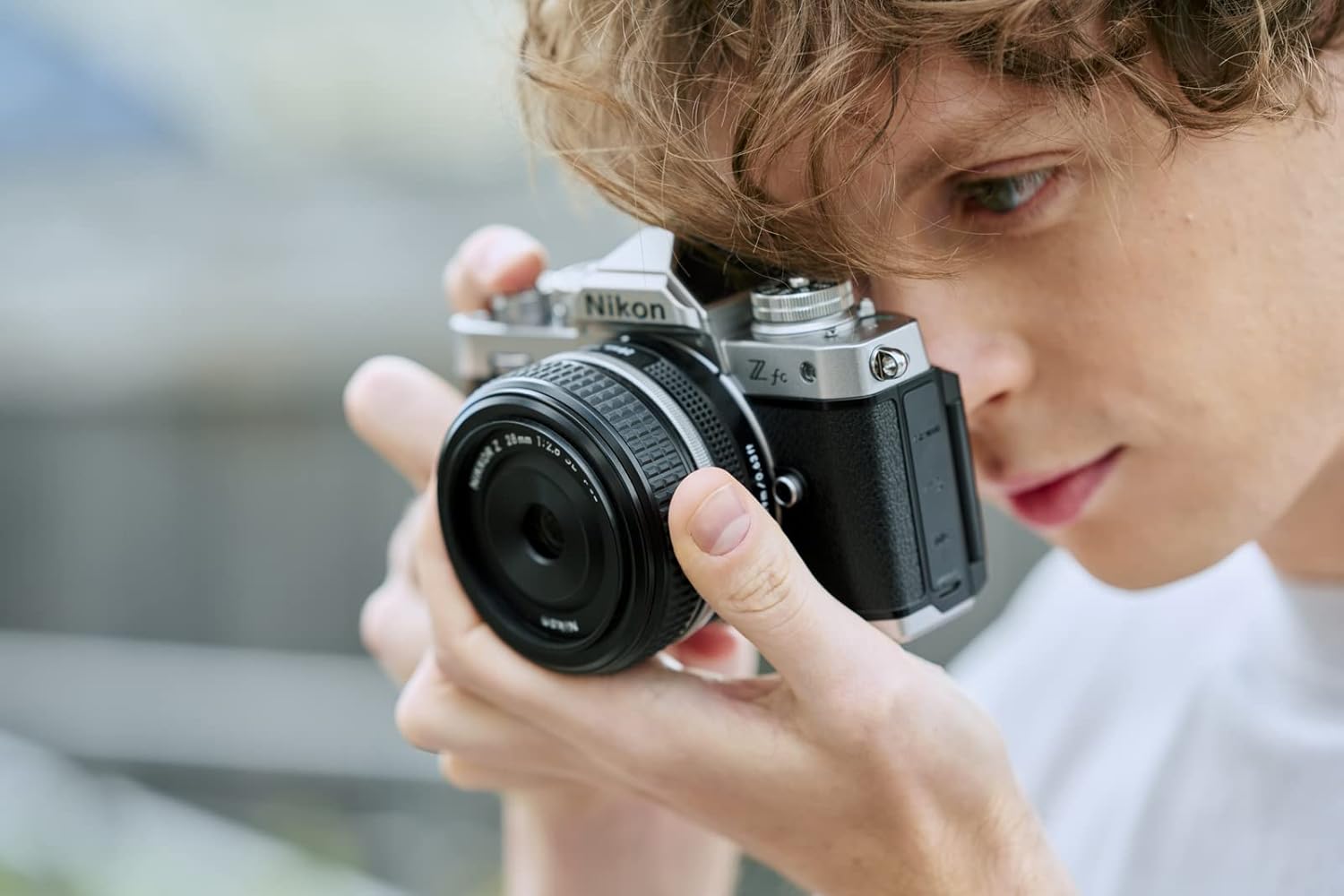 Nikon Z fc with Wide-Angle Zoom Lens | Retro-inspired compact mirrorless stills/video camera with 16-50mm zoom lens | Nikon USA Model