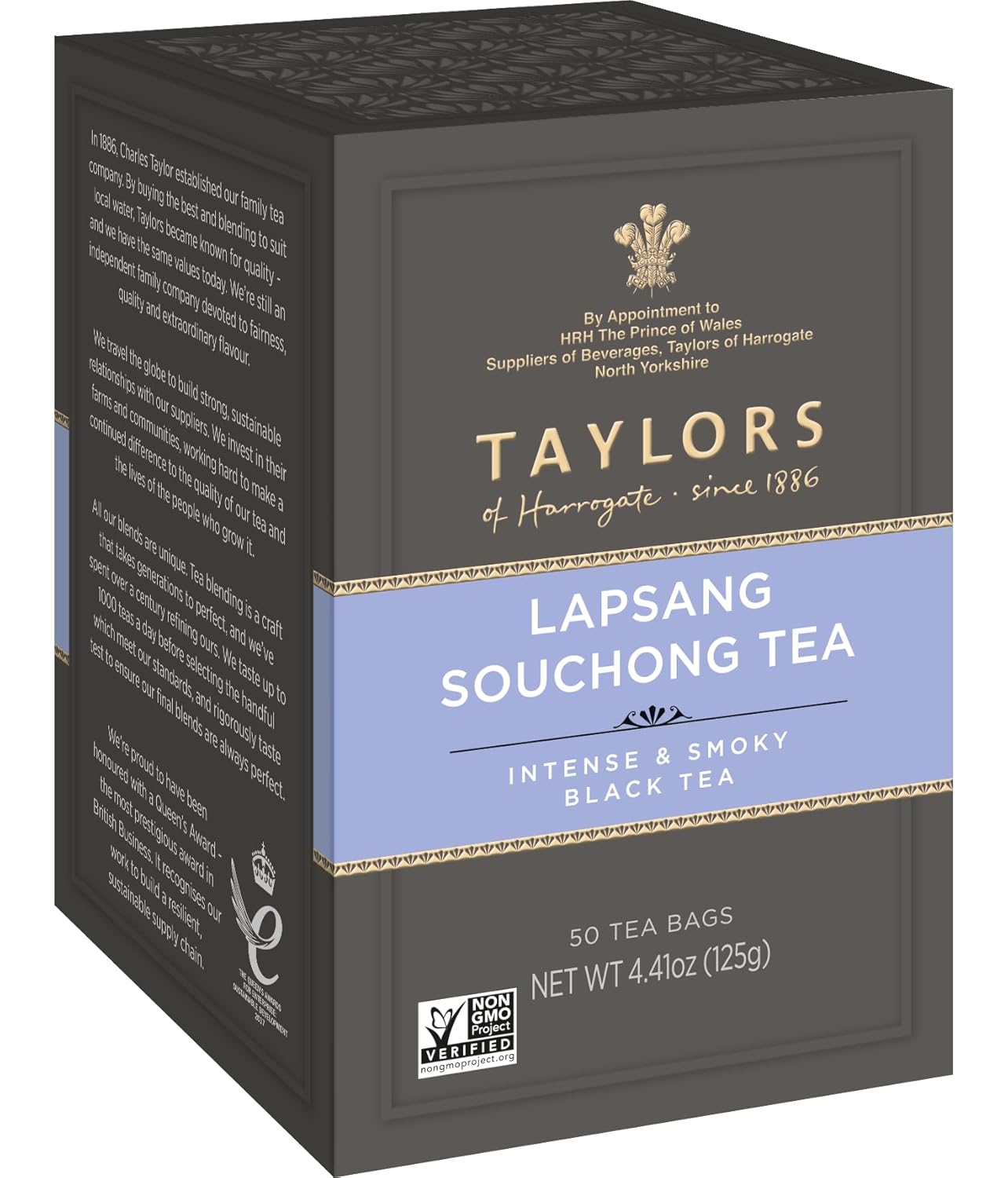 Taylors of Harrogate Organic Peppermint Herbal Tea, 50 Count