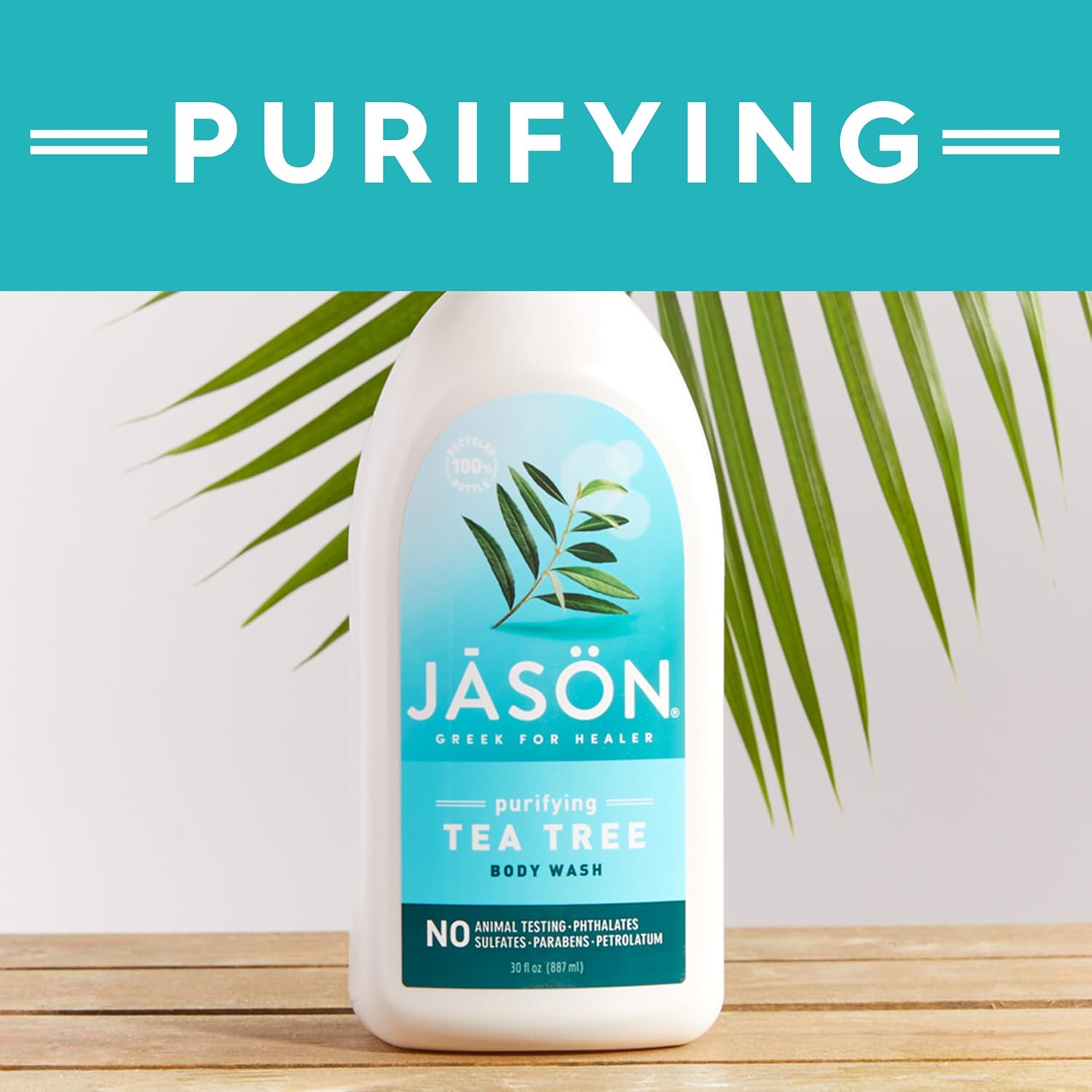 JASON Lavender Calming Body Wash, For a Gentle Feeling Clean, 30 Fluid Ounces