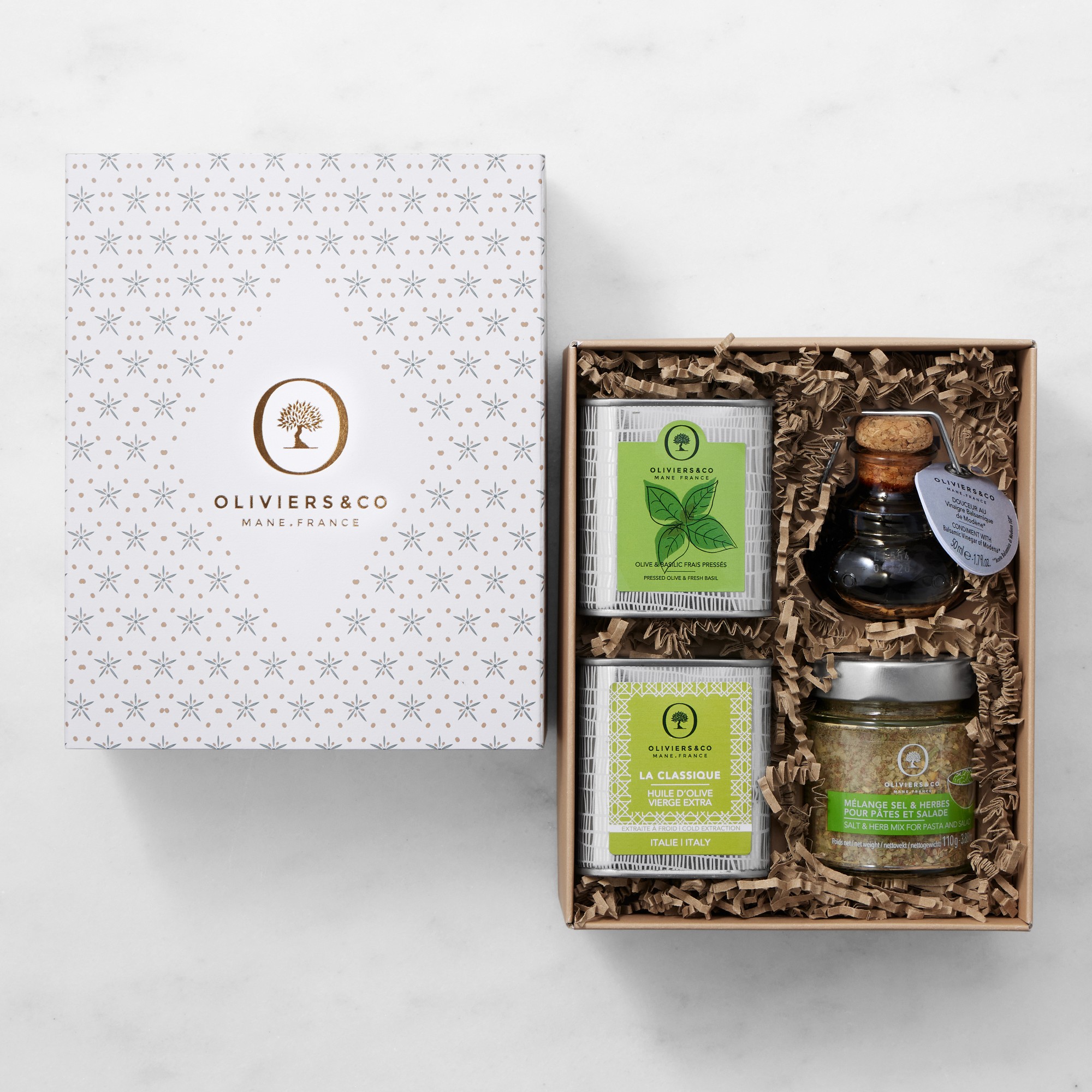 Oliviers & Co. Oil, Vinegar & Spice Blend Set